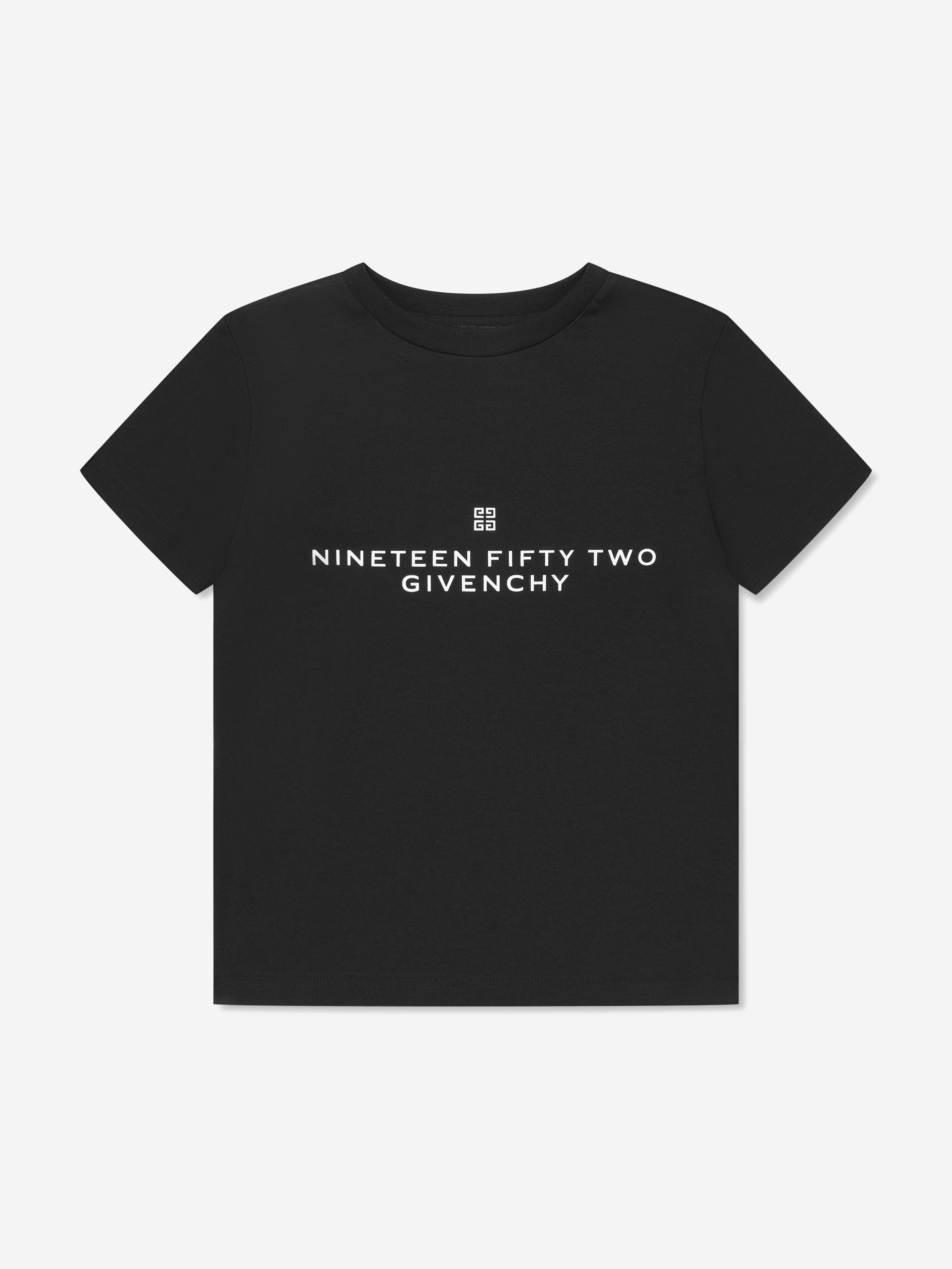 Givenchy Boys Logo T-Shirt in Black