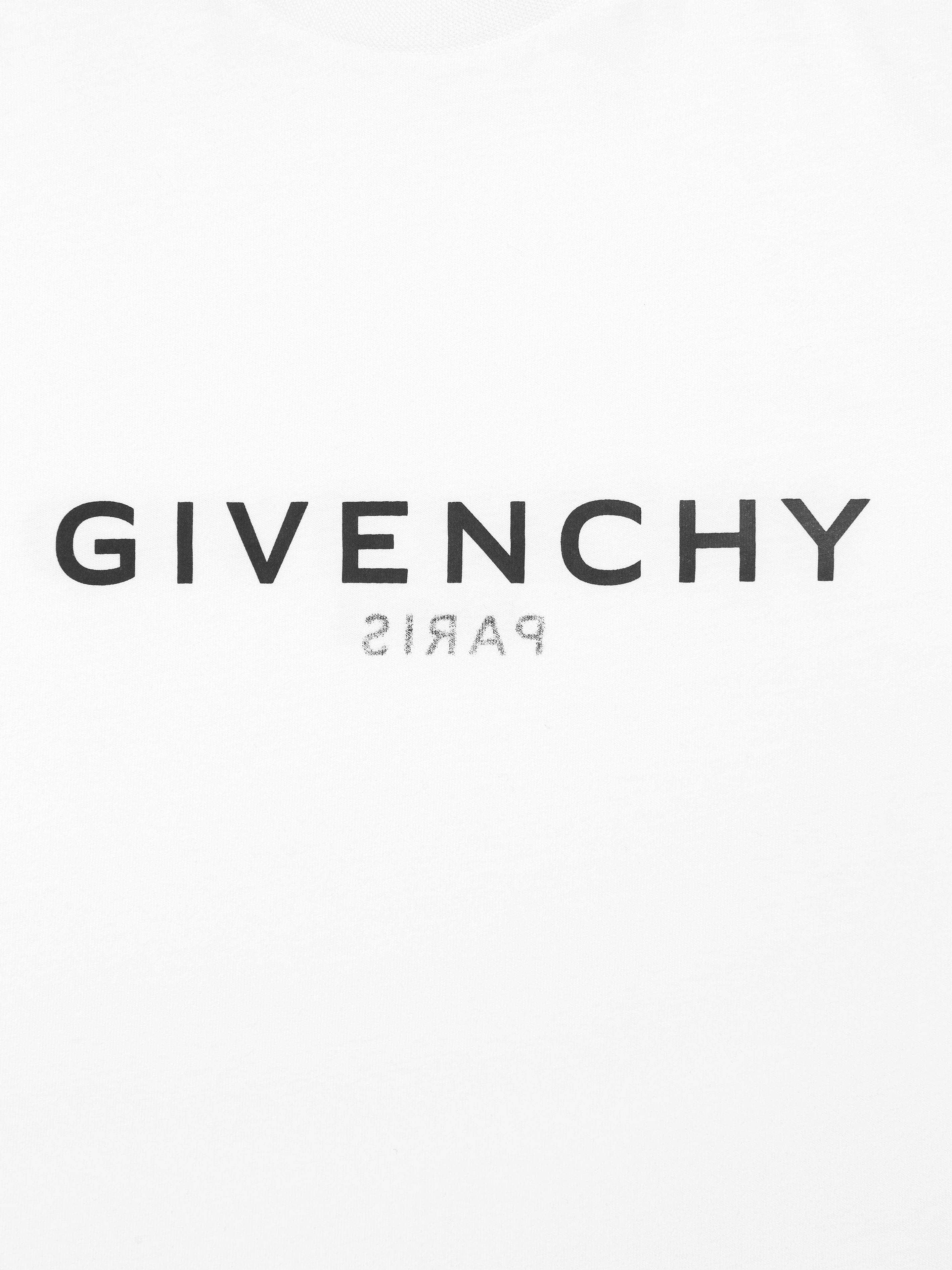 Givenchy Boys Logo T-Shirt in White