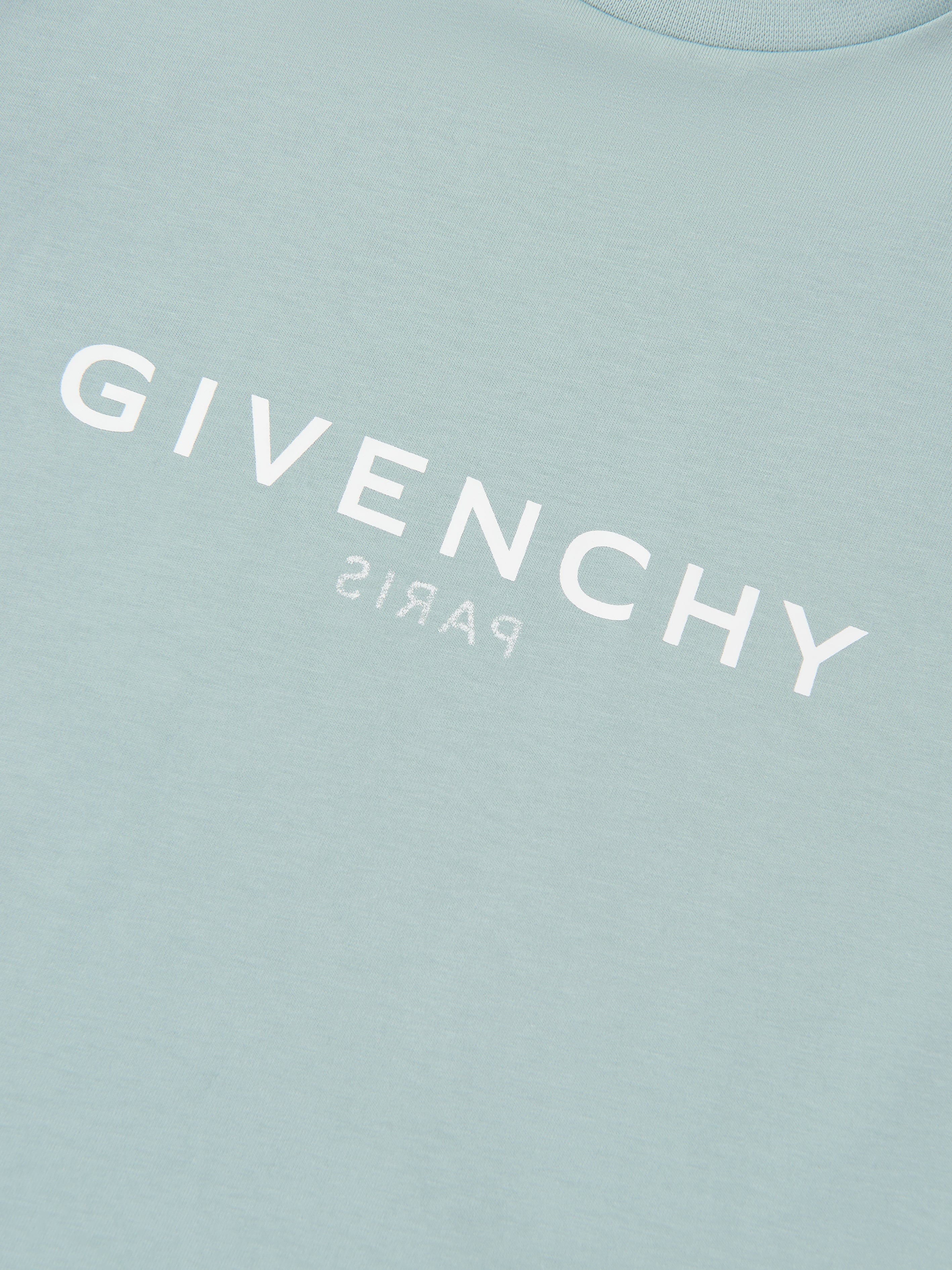 Givenchy Boys Logo T-Shirt in Blue