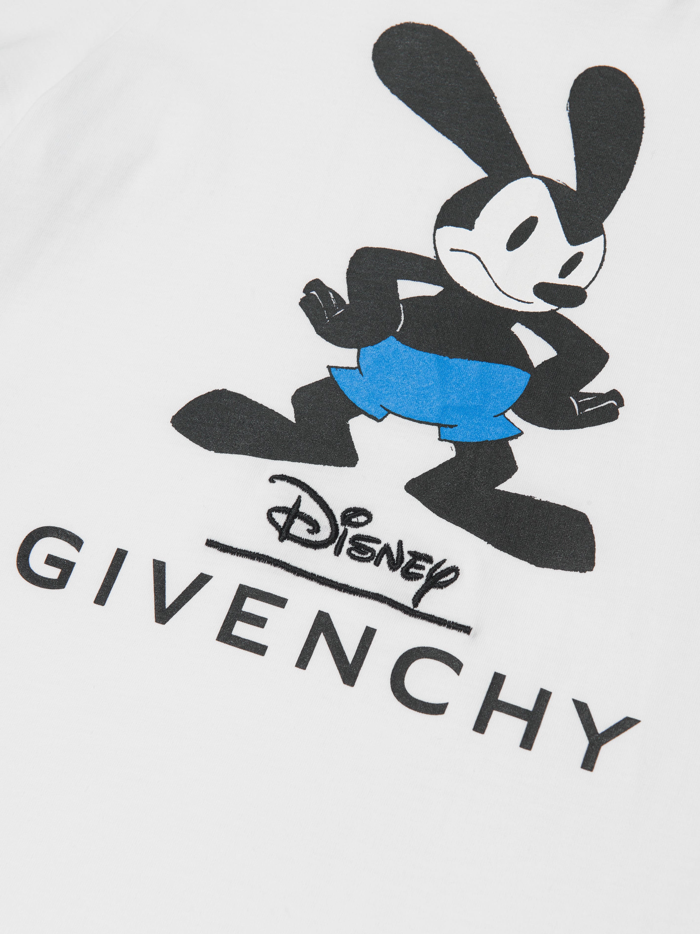 Givenchy Boys Oswald The Lucky Rabbit T-Shirt in White