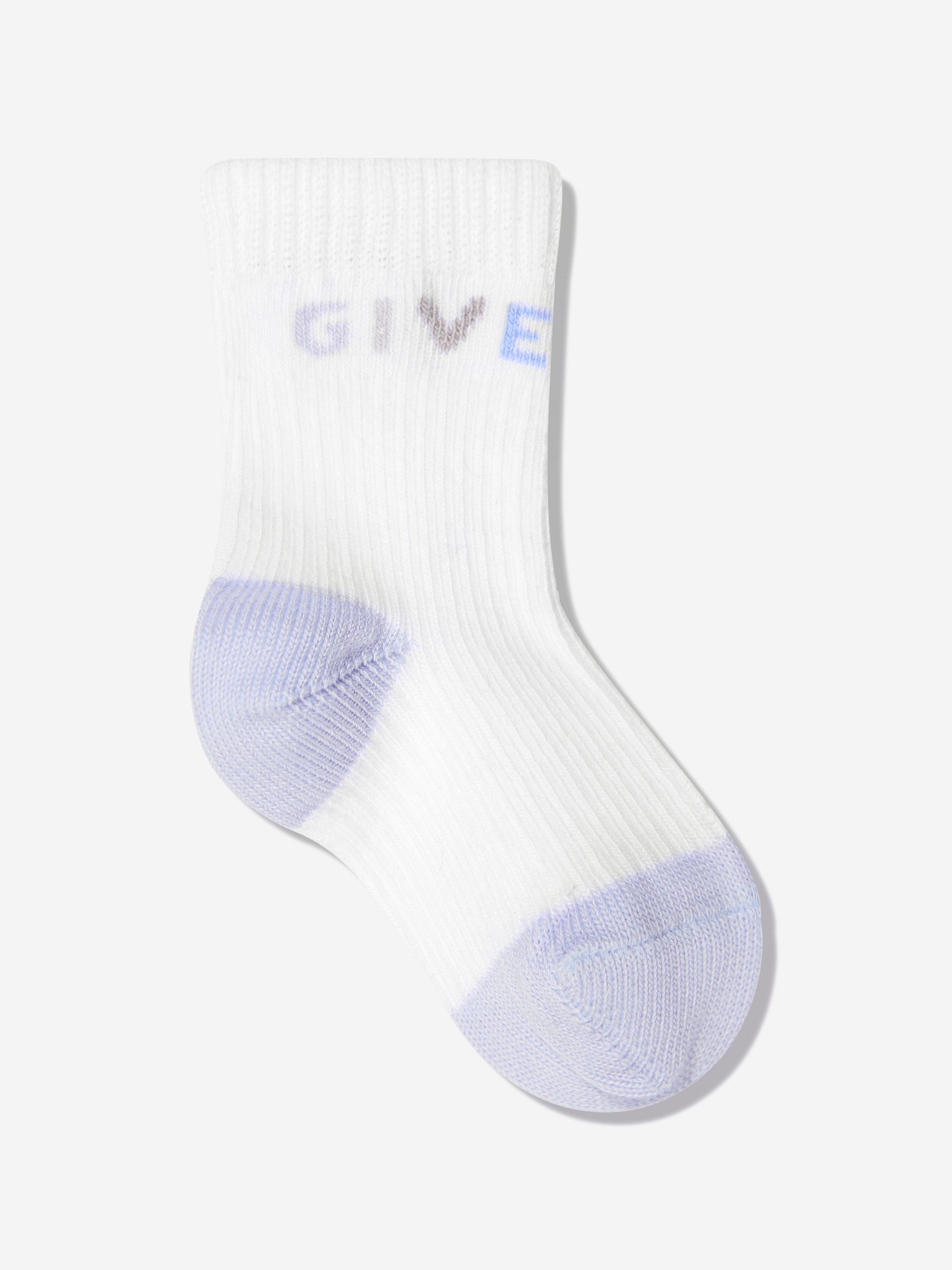 Givenchy Baby Boys 2 Pack Socks Gift Set in Blue