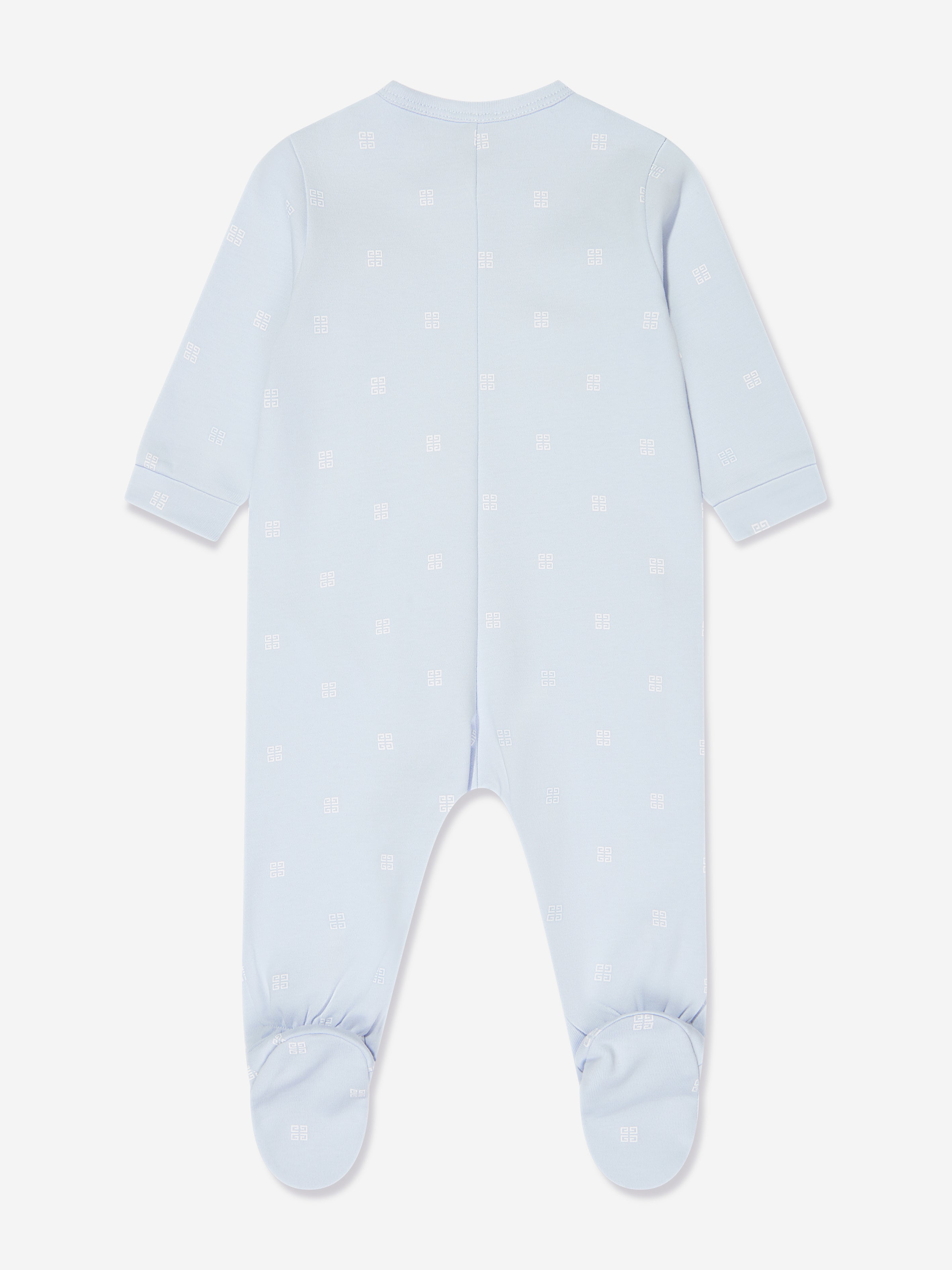 Givenchy Baby Boys 4G Logo Babygrow in Blue