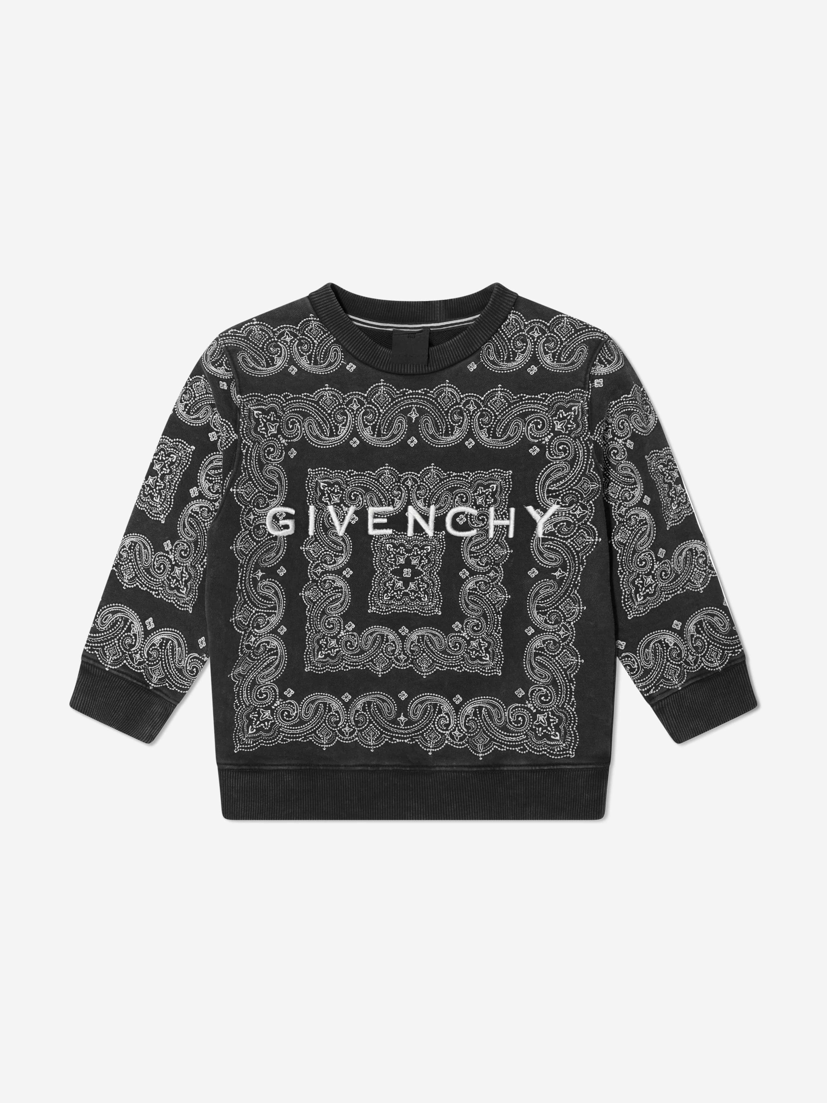 Givenchy Boys Bandana Print Sweatshirt