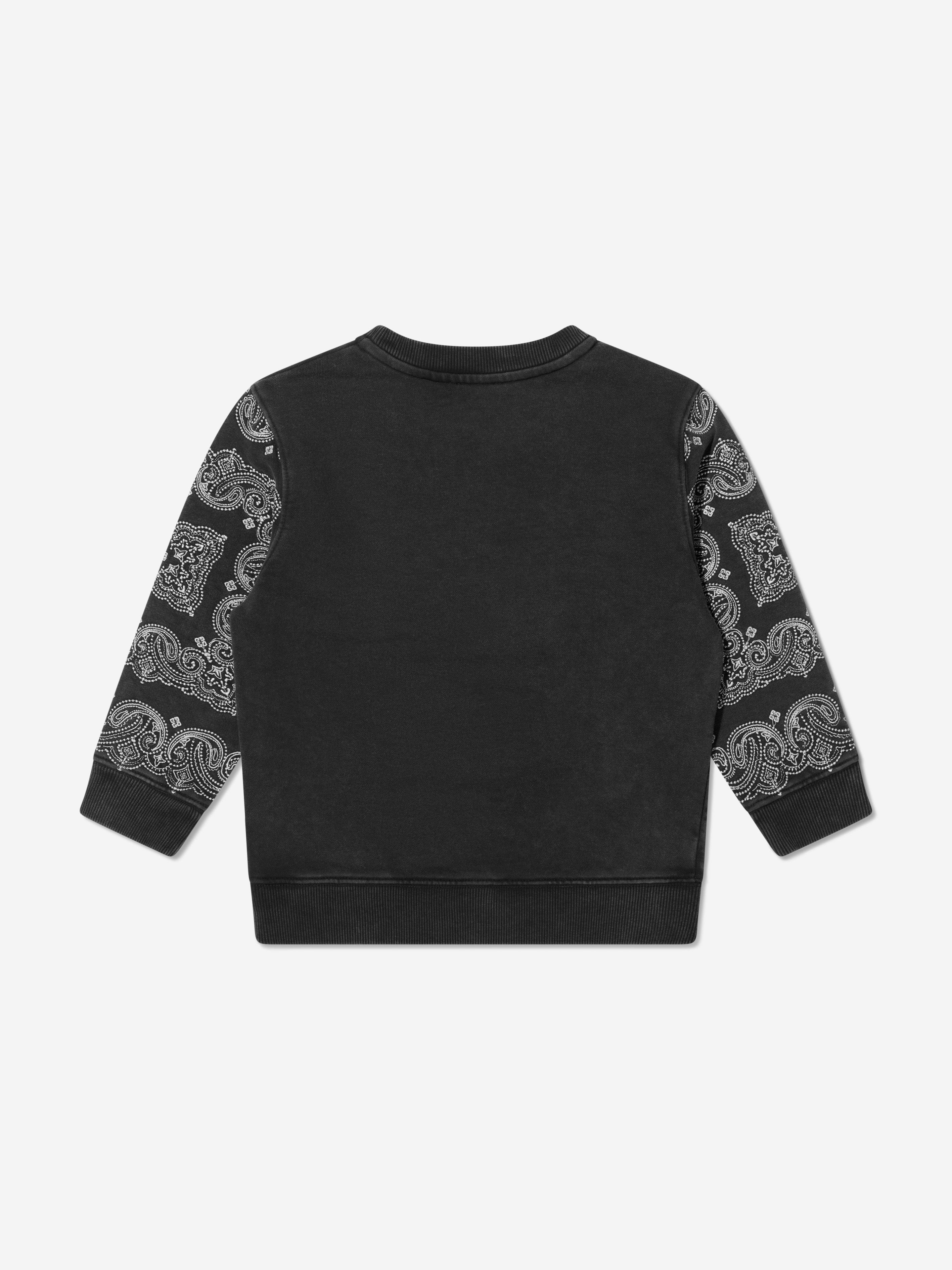 Givenchy Boys Bandana Print Sweatshirt