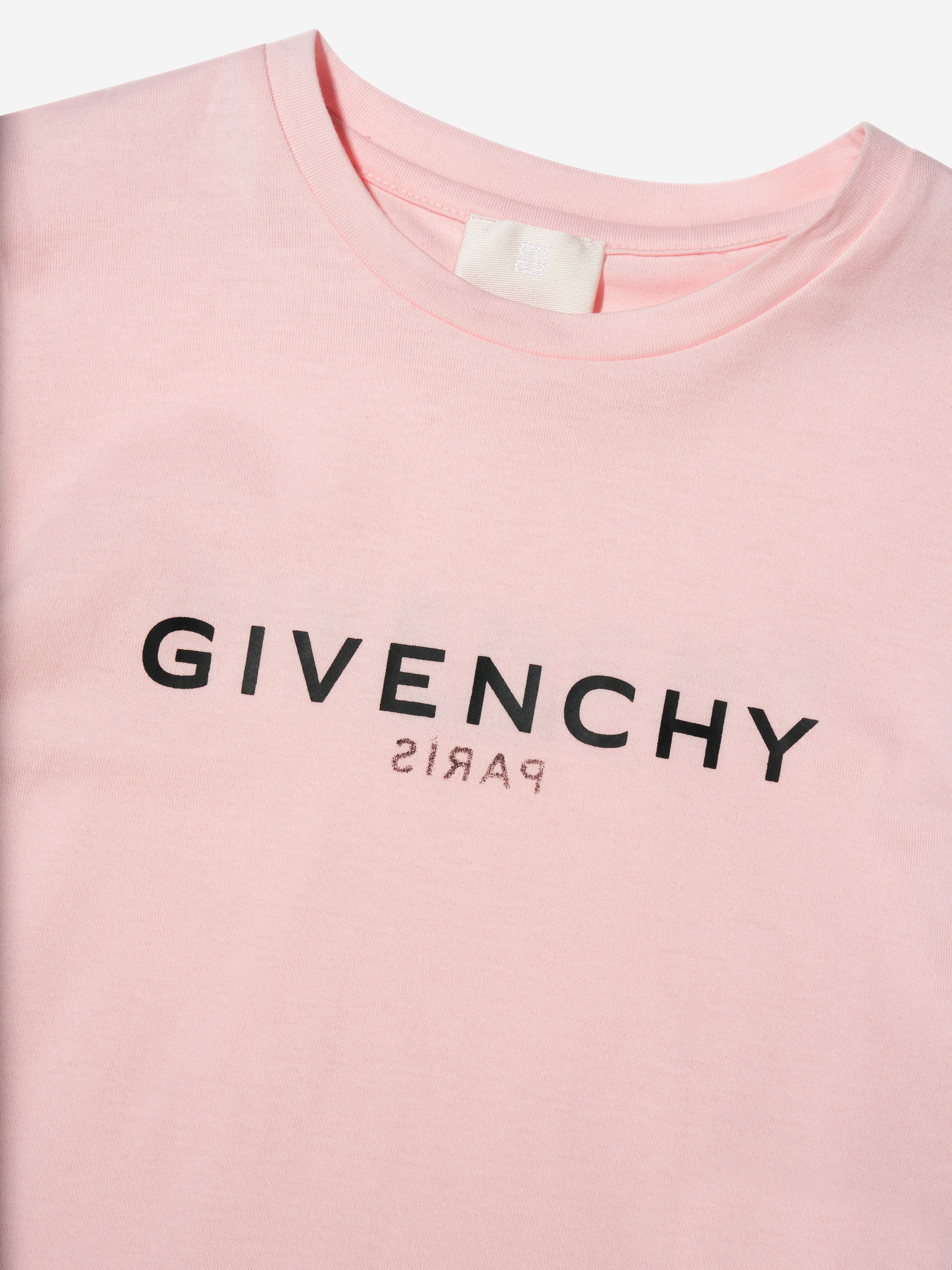 Givenchy Girls Logo Print T-Shirt