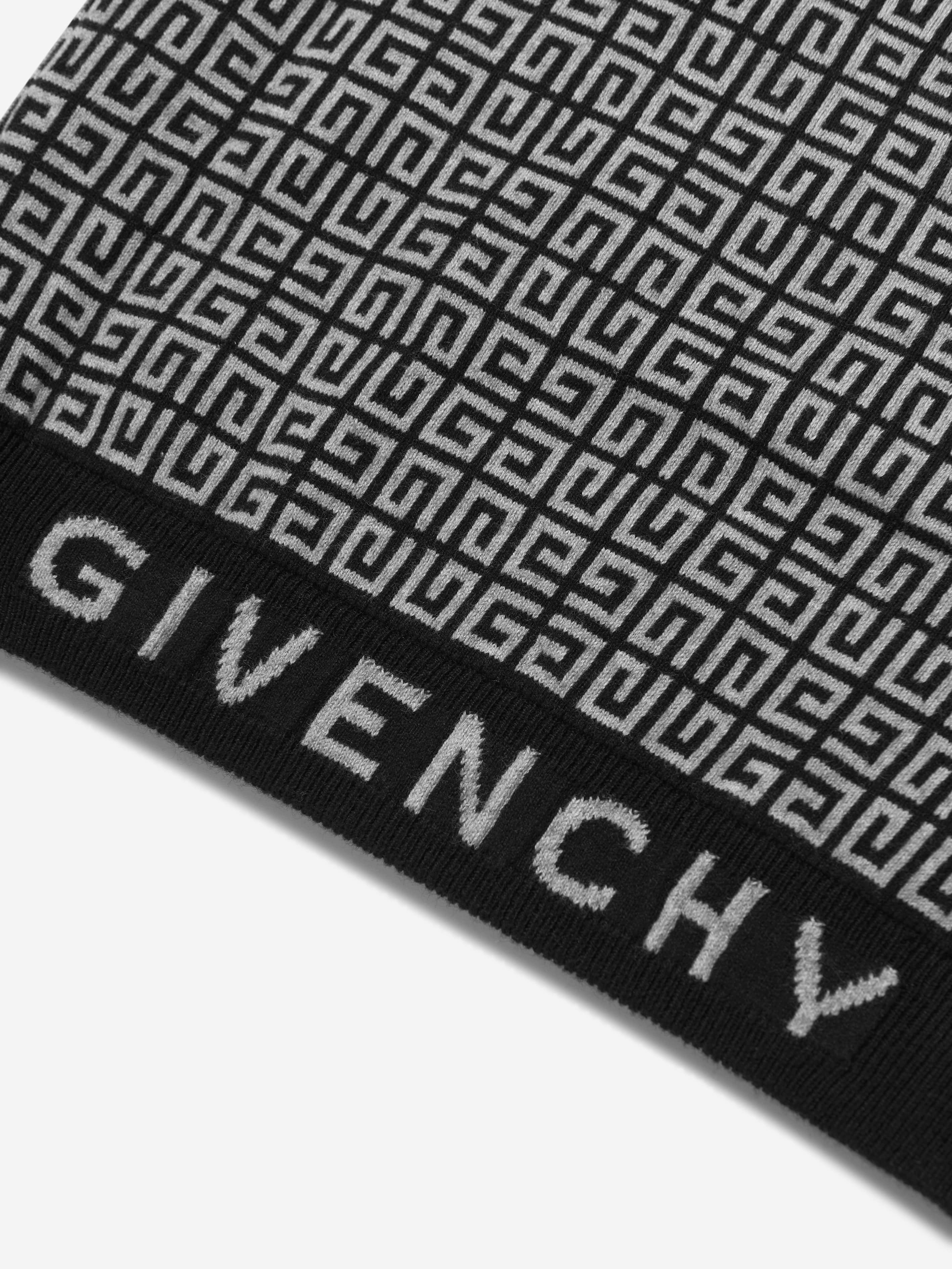 Givenchy Boys Knitted Jacquard Jumper