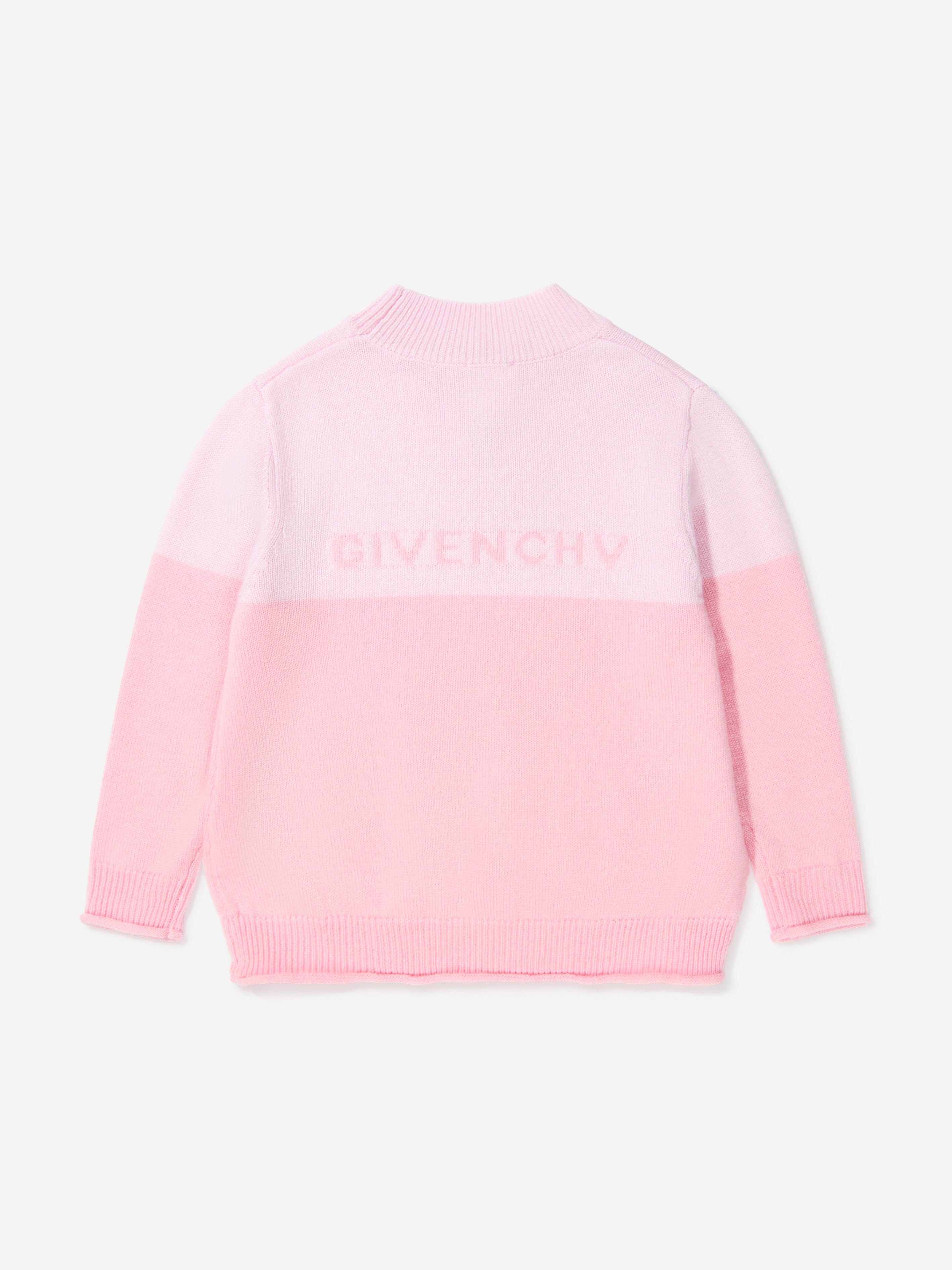 Givenchy Girls Knitted Cashmere Jumper