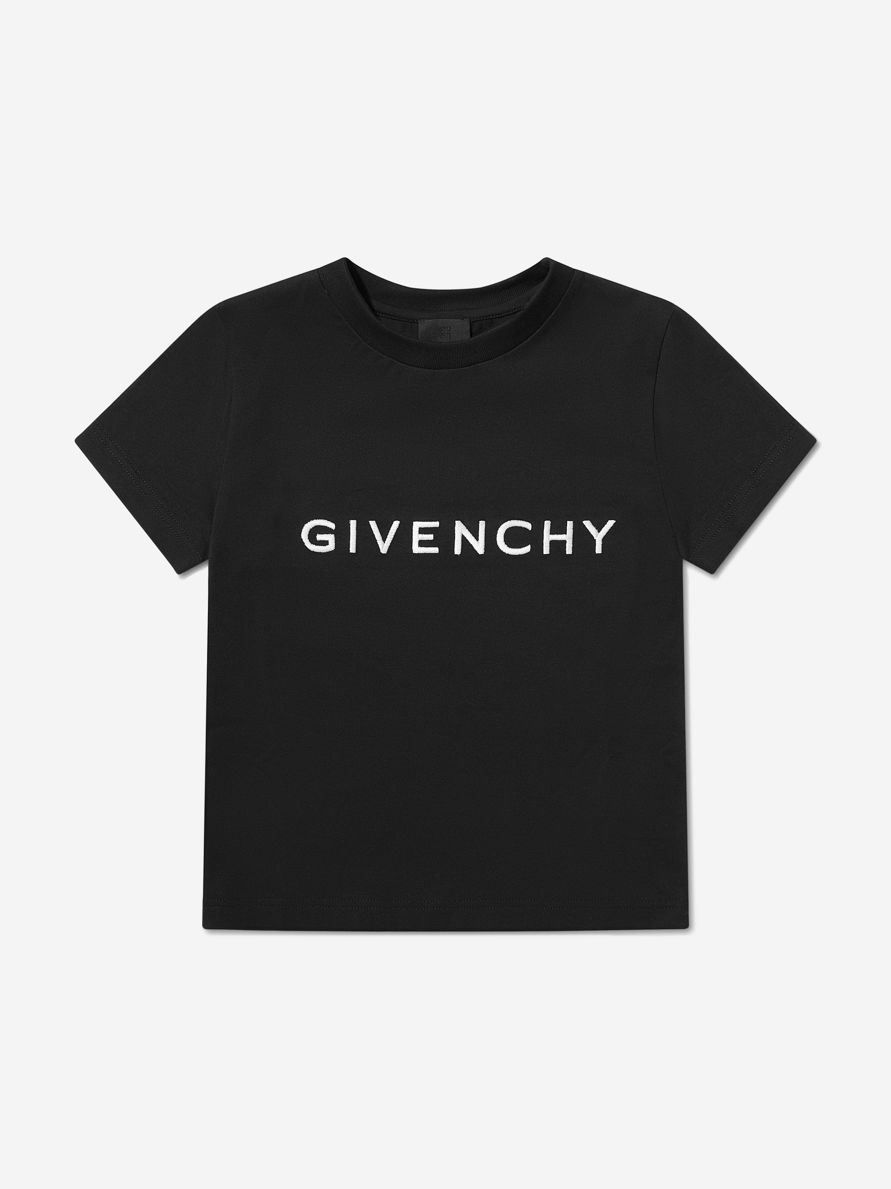 Givenchy Boys Embroidered Logo T-Shirt