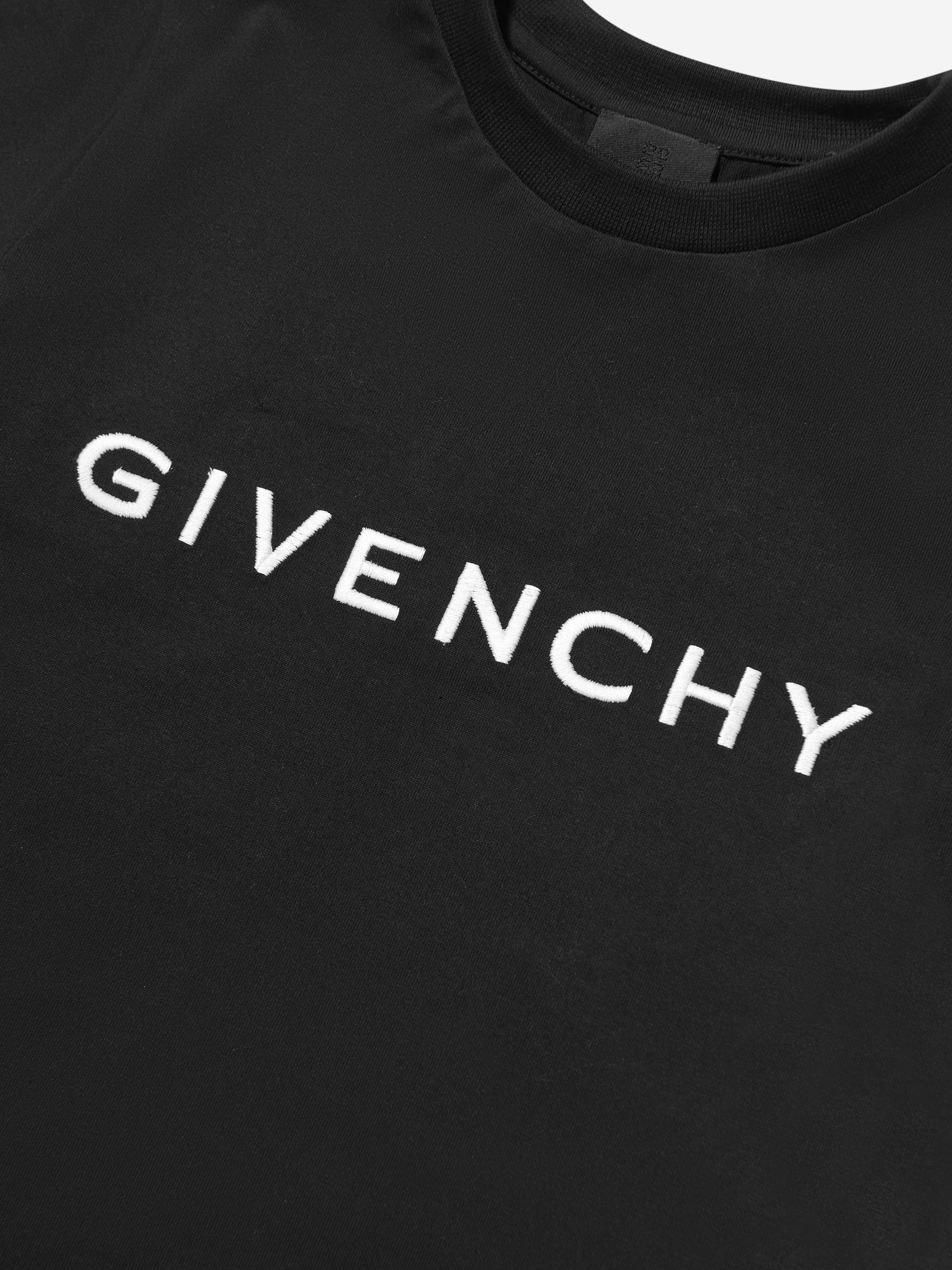 Givenchy Boys Embroidered Logo T-Shirt