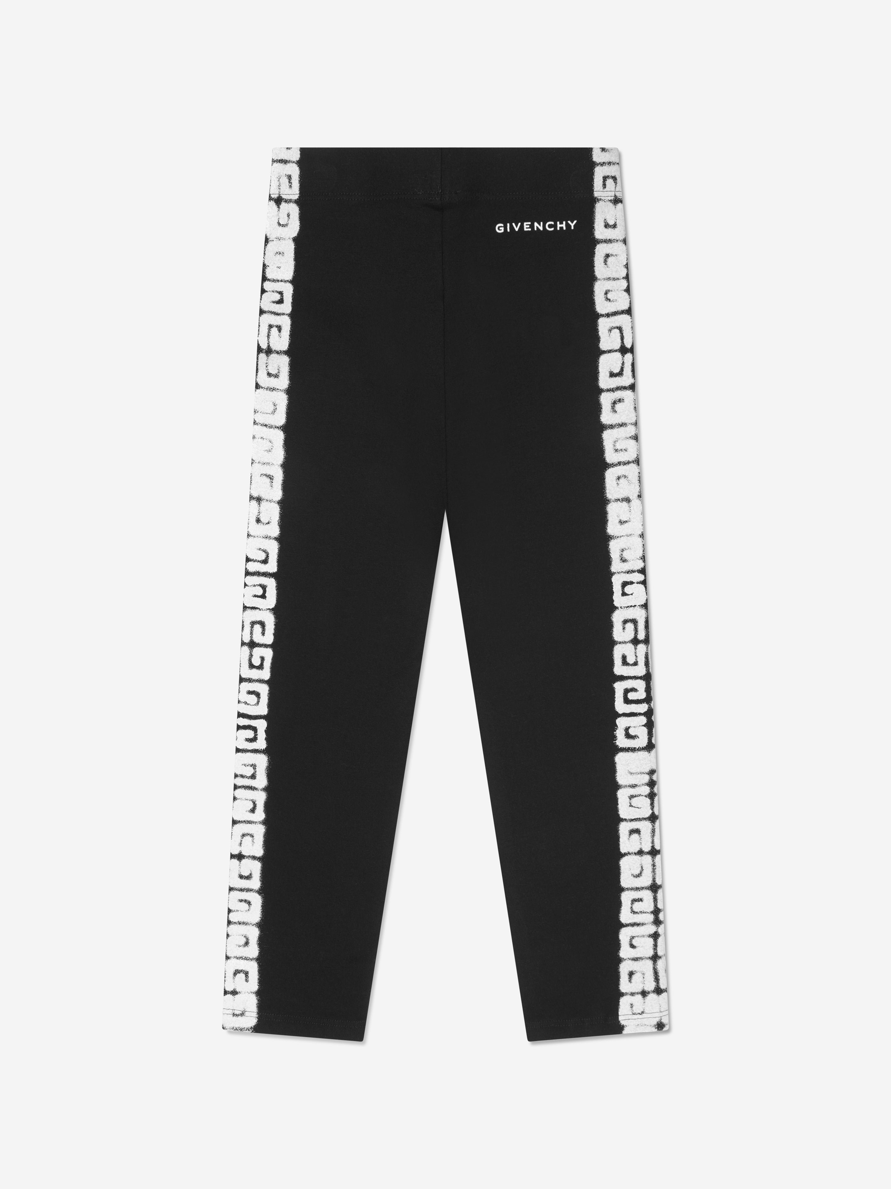 Givenchy Girls Organic Cotton Logo Leggings