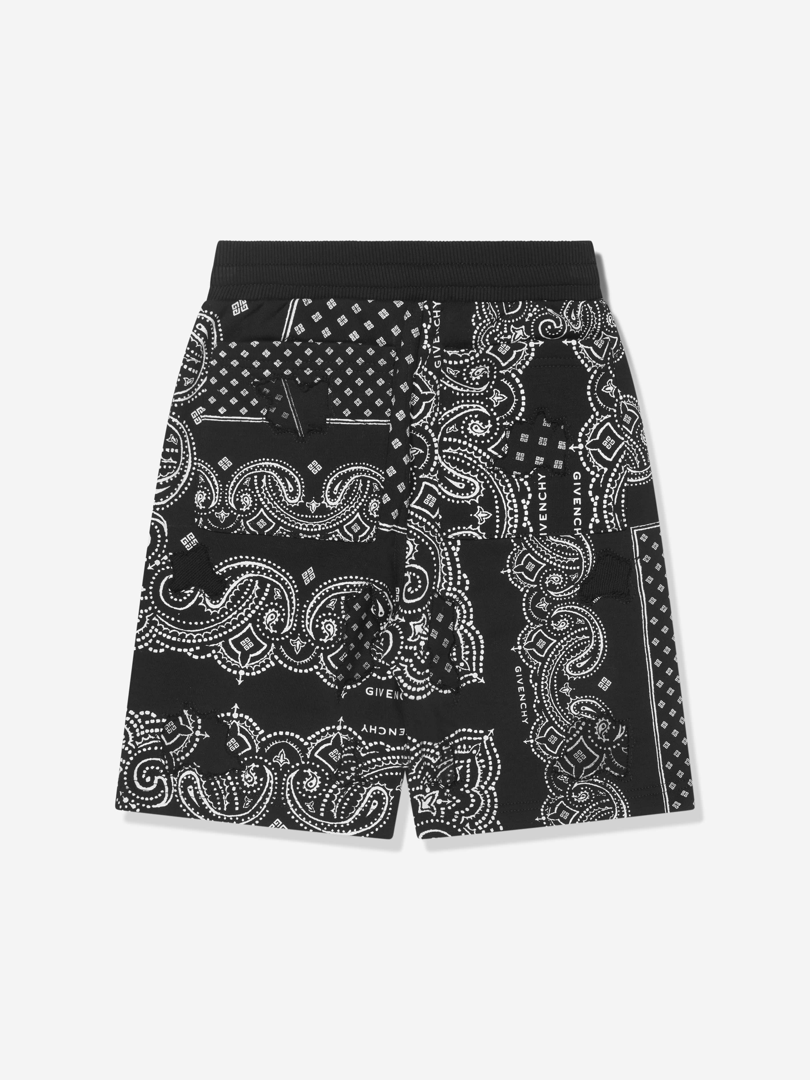 Givenchy Boys Bandana Print Bermuda Shorts