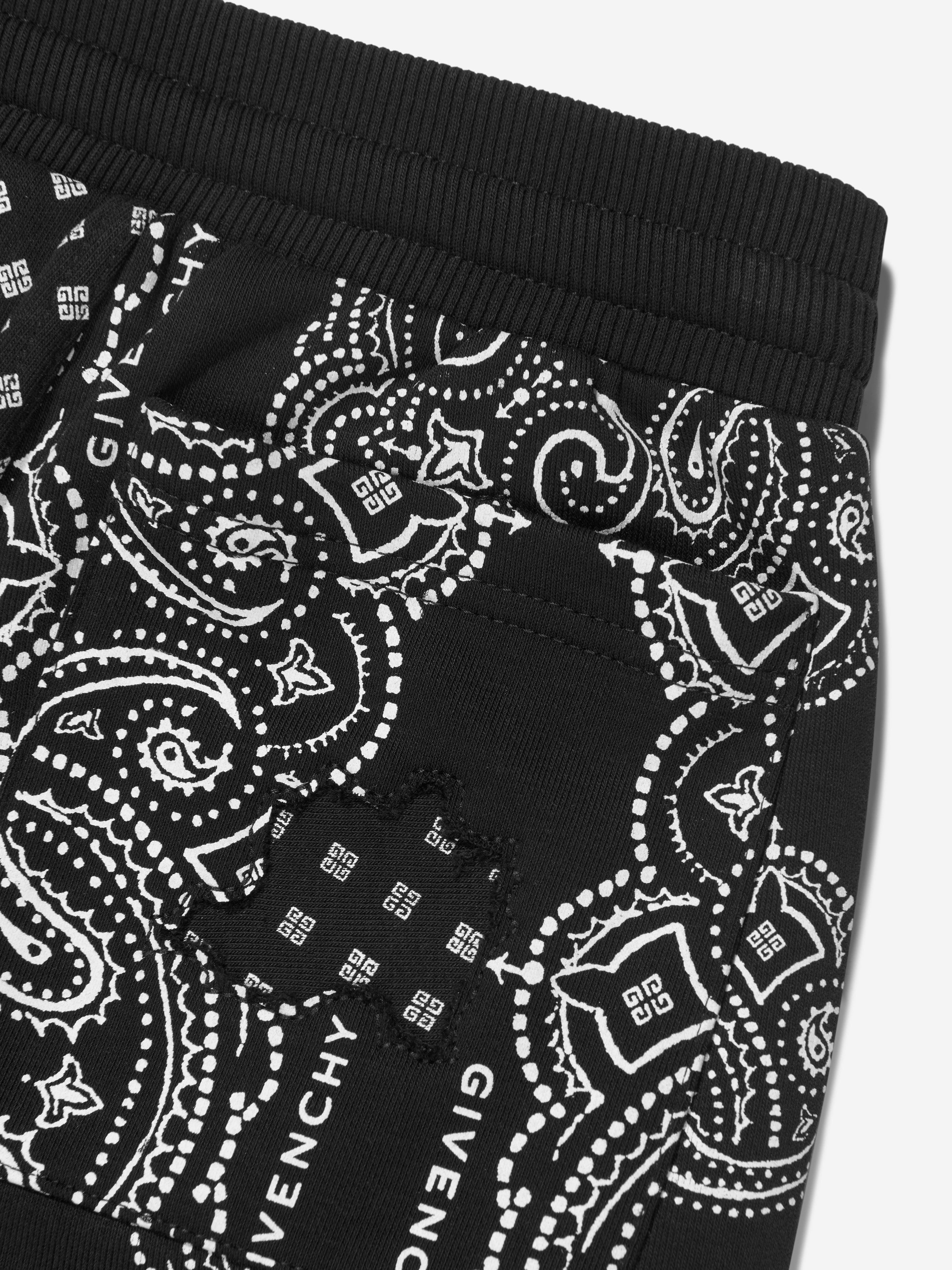 Givenchy Boys Bandana Print Bermuda Shorts