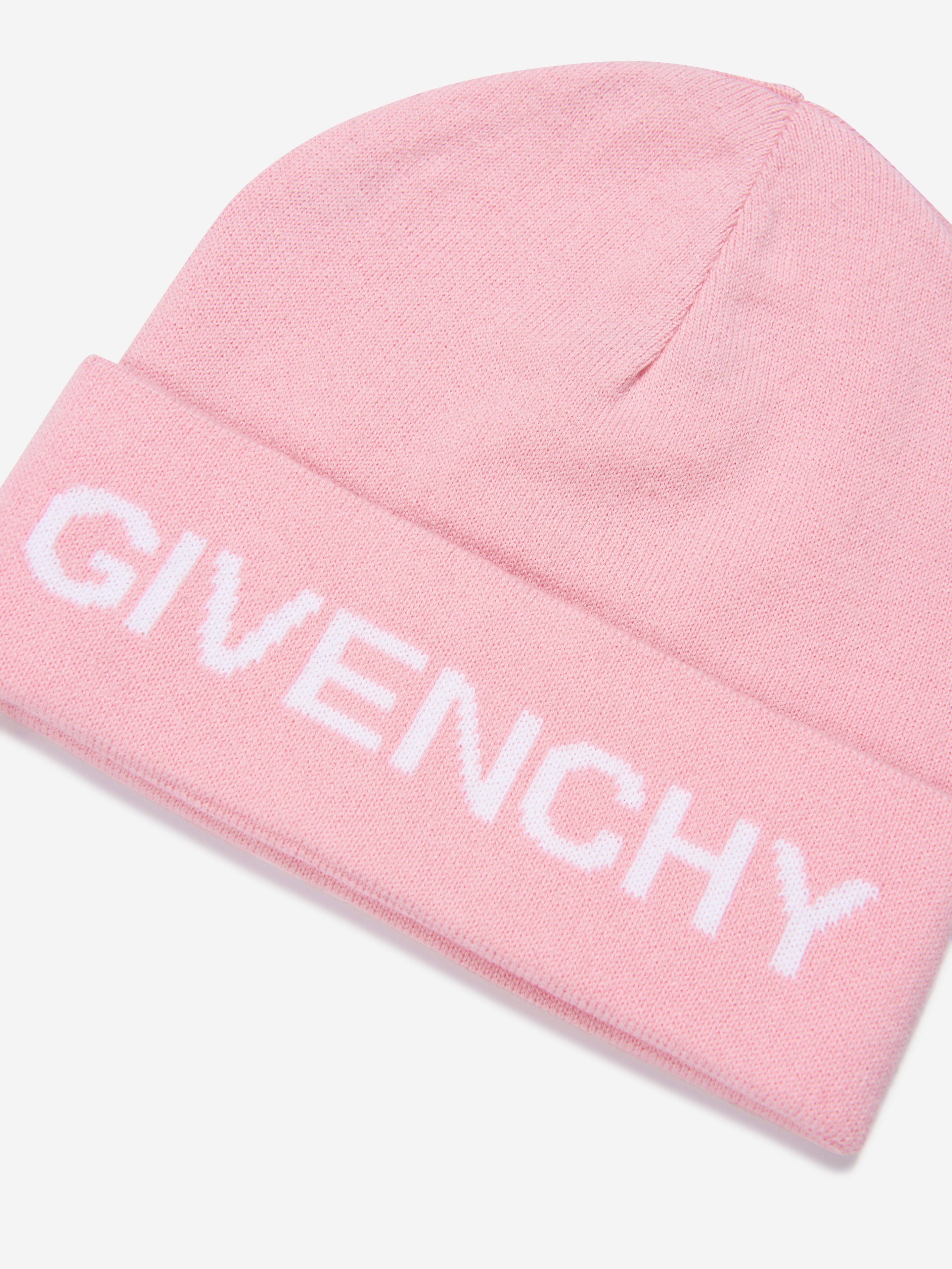 Givenchy Girls Knitted Pull On Hat