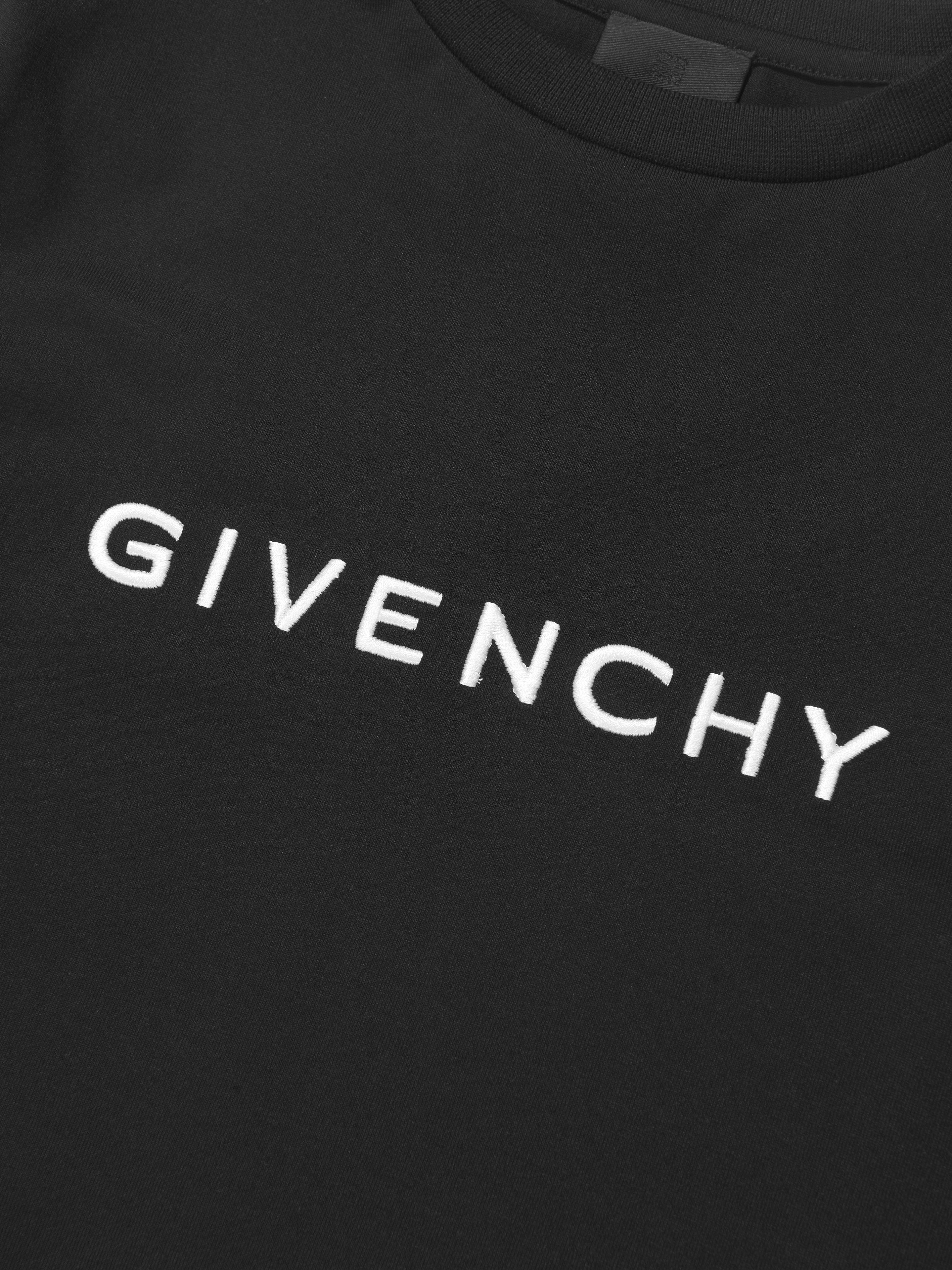 Givenchy Boys Long Sleeve Bandana Print T-Shirt