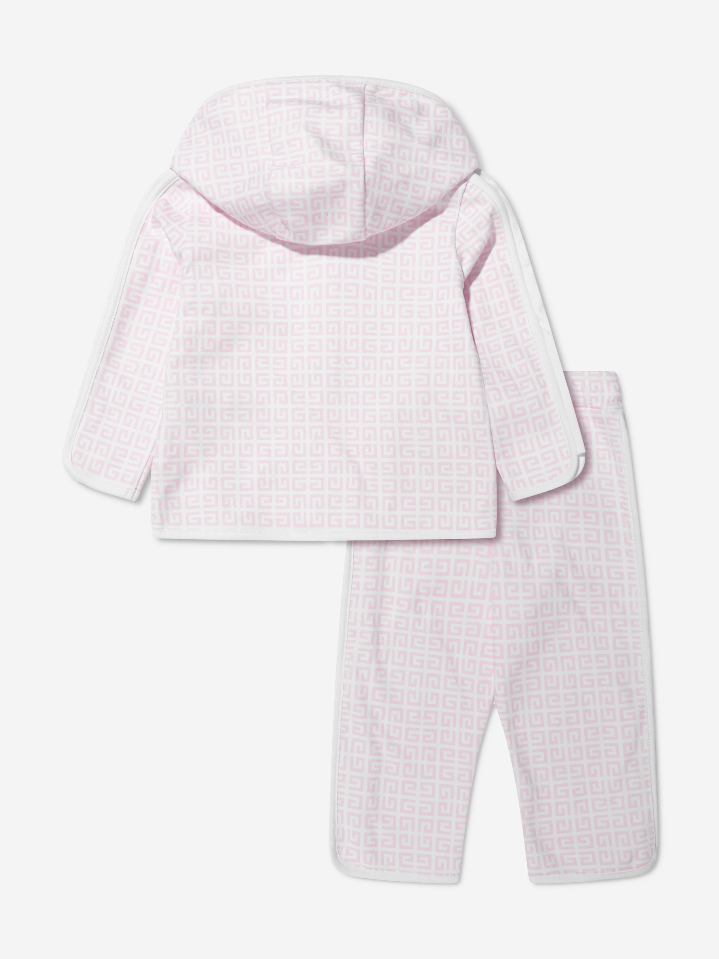 Givenchy Baby Girls 4G Logo Tracksuit in Pink