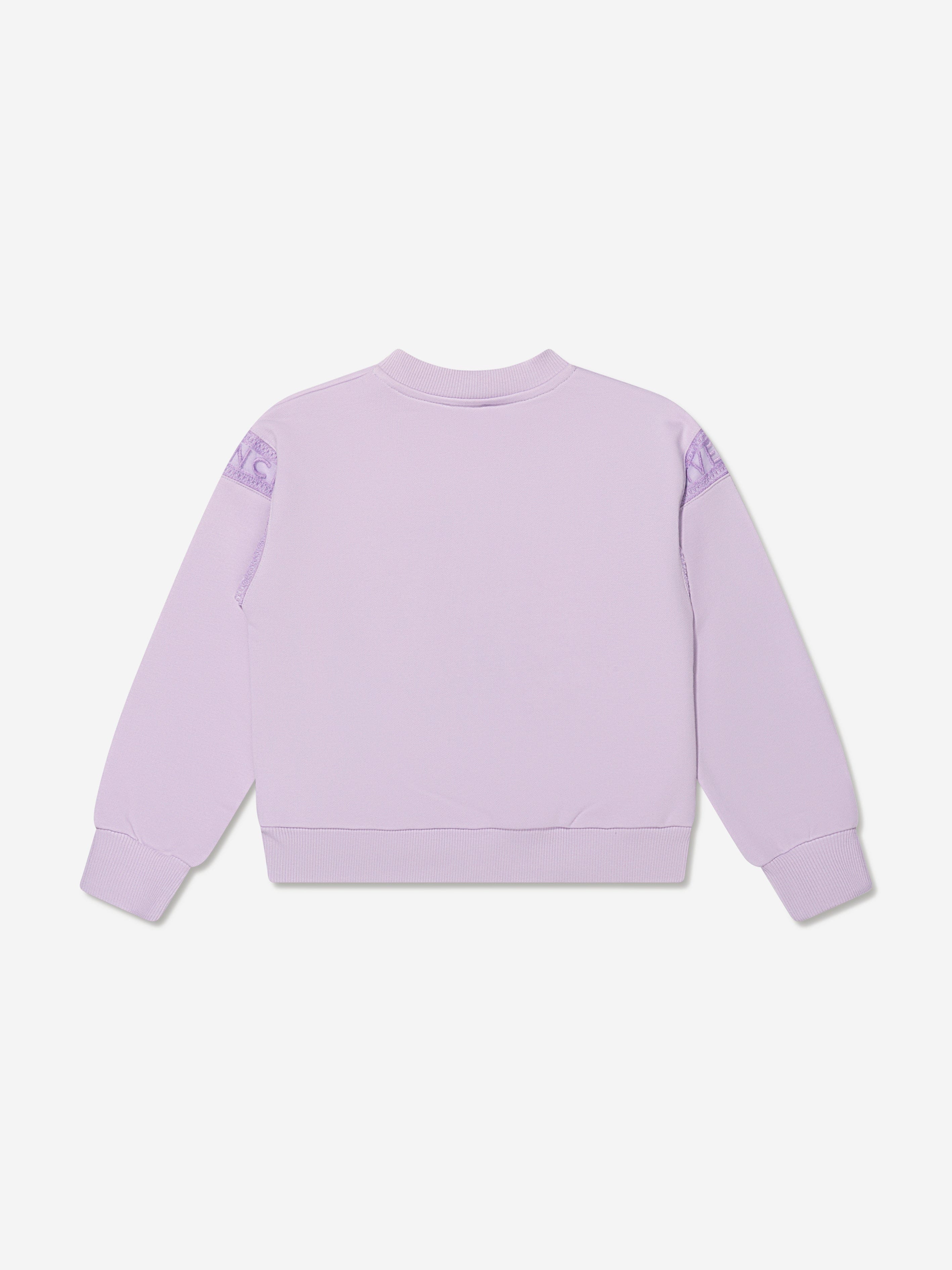 Givenchy Girls Logo Band Sweatshirt in Lilac