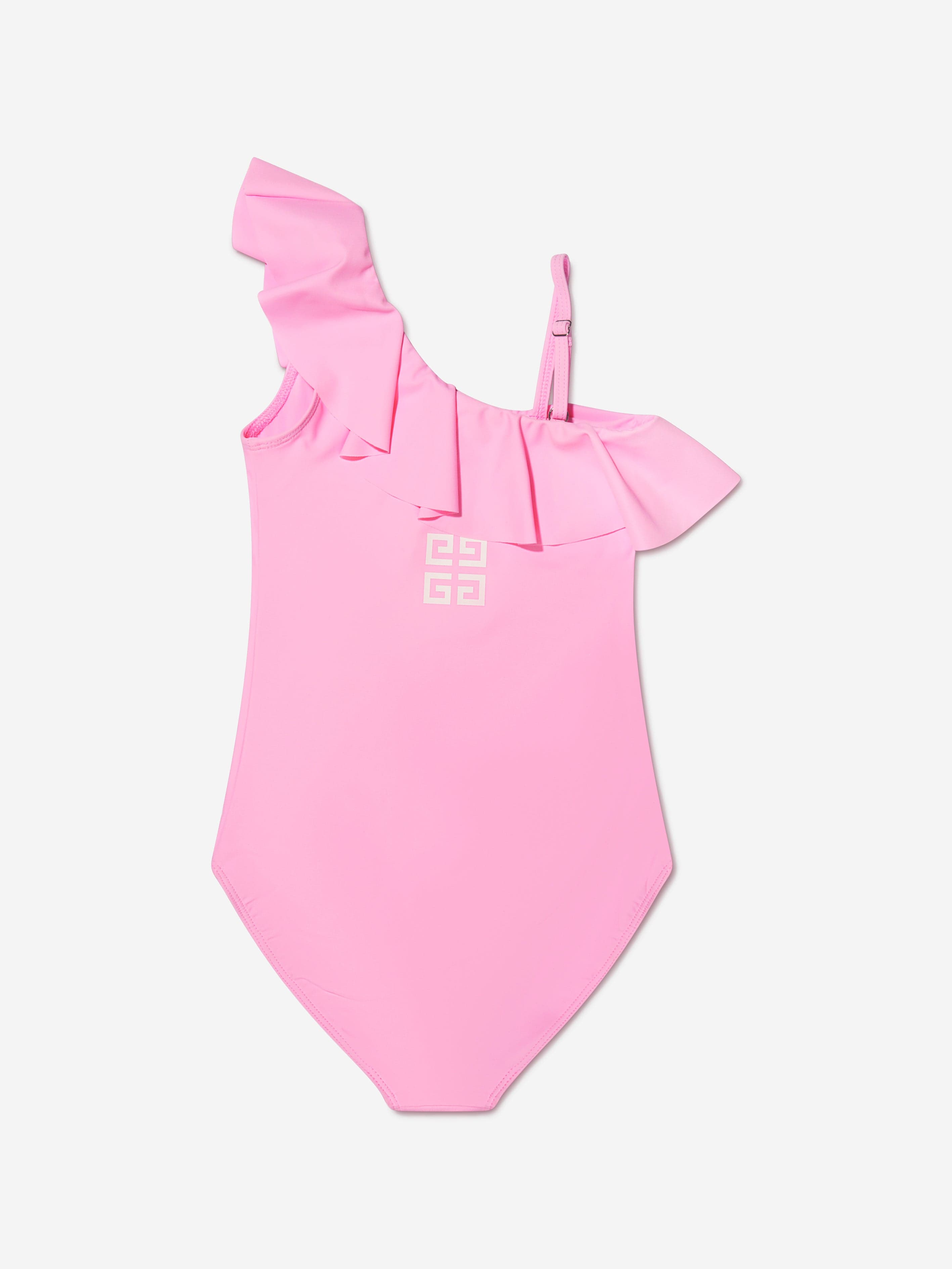 Givenchy Girls Sunset Print Swimming Costume in Pink