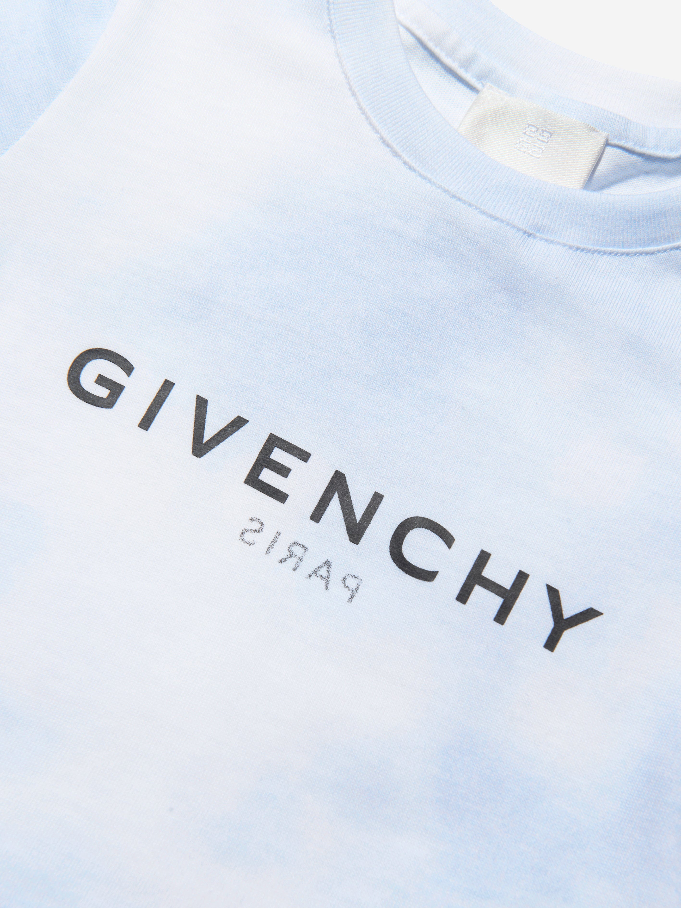 Givenchy Baby Boys Logo Print T-Shirt in White