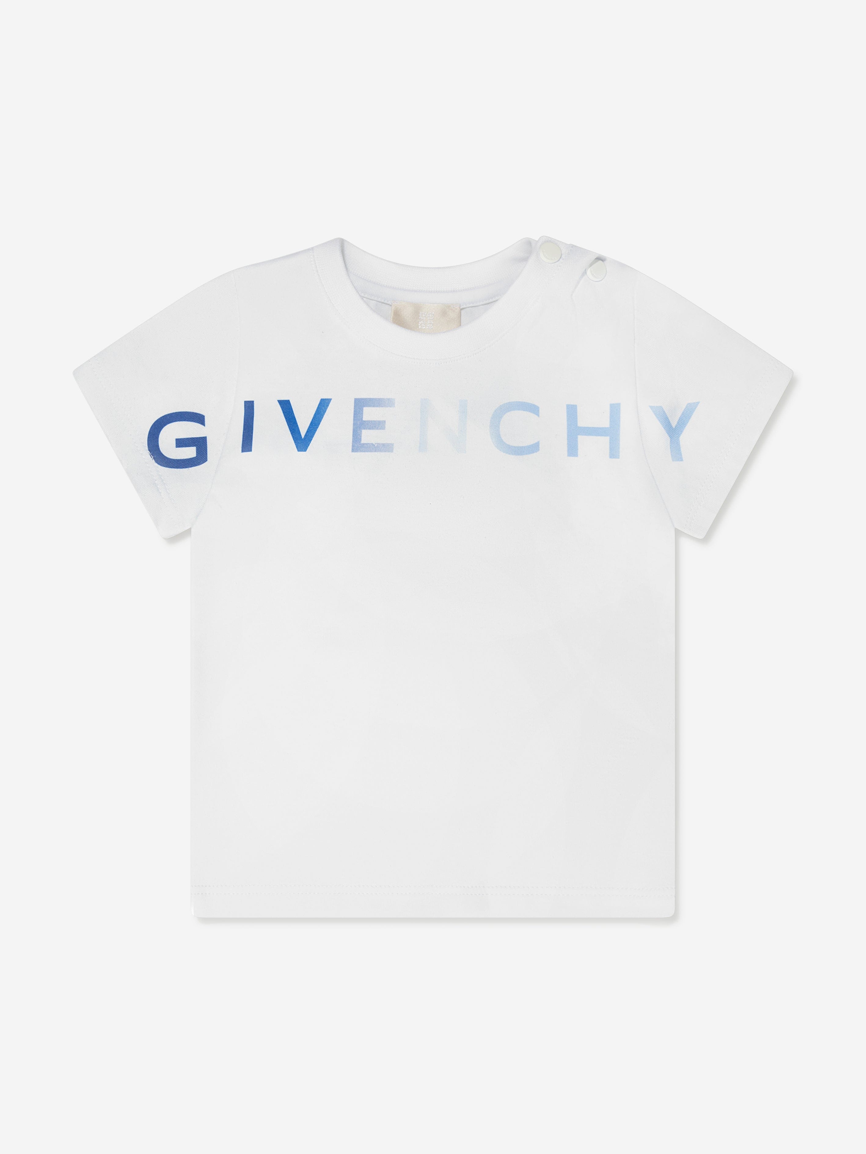 Givenchy Baby Boys Logo Print T-Shirt in White