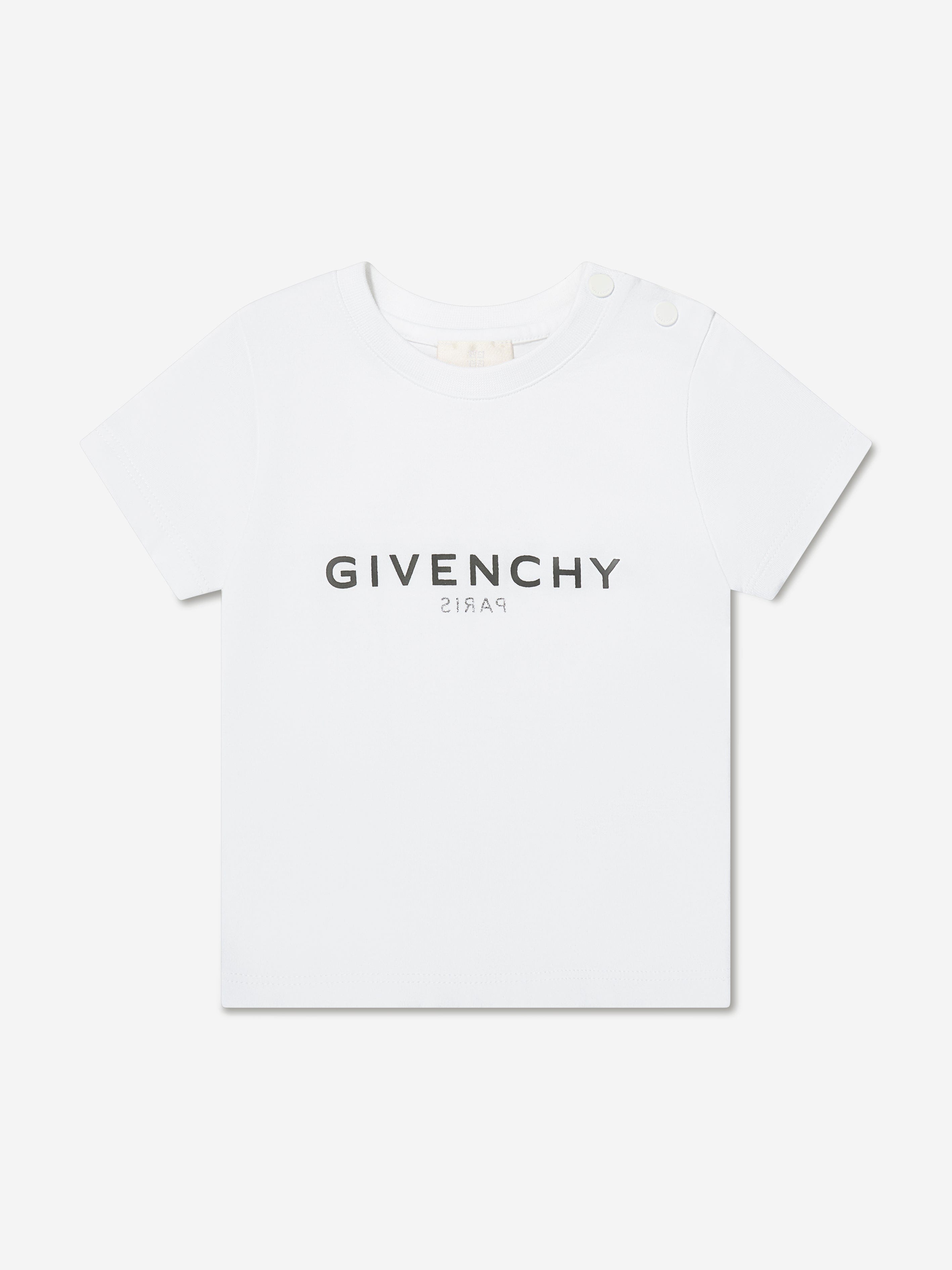 Givenchy Baby Boys Logo Print T-Shirt in White