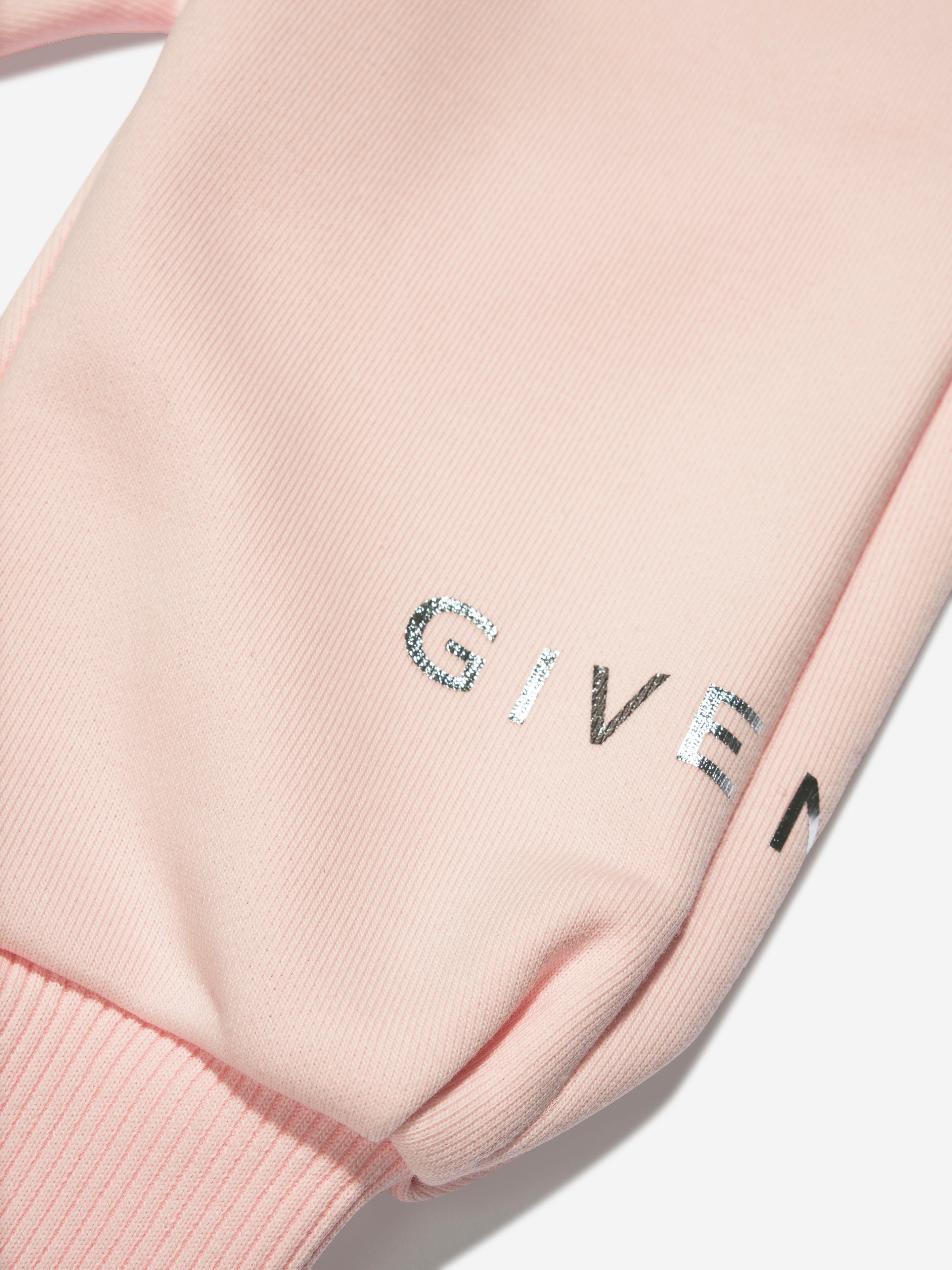 Givenchy Baby Girls Logo Joggers in Pink