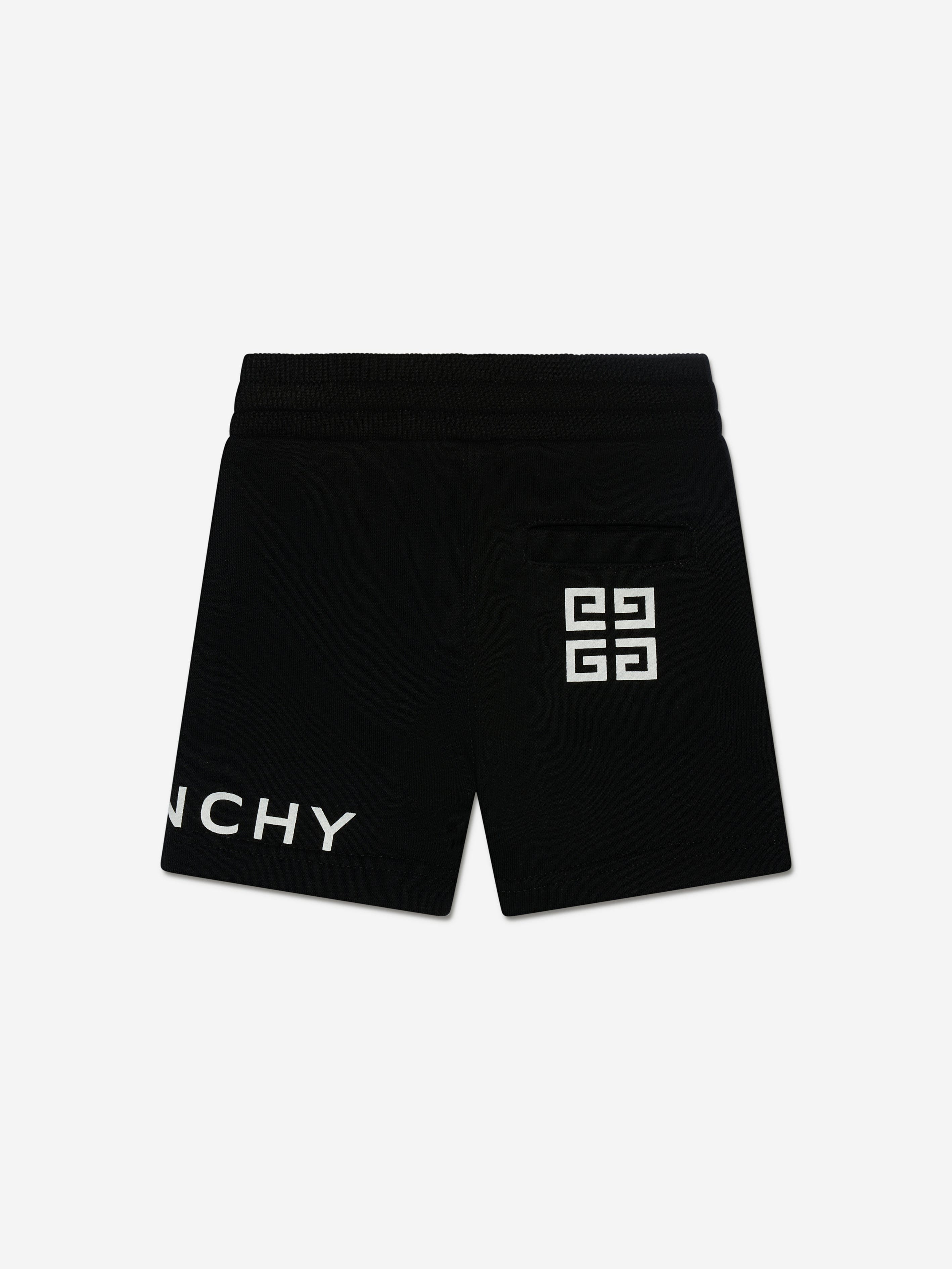 Givenchy Baby Boys Logo Bermuda Shorts in Black