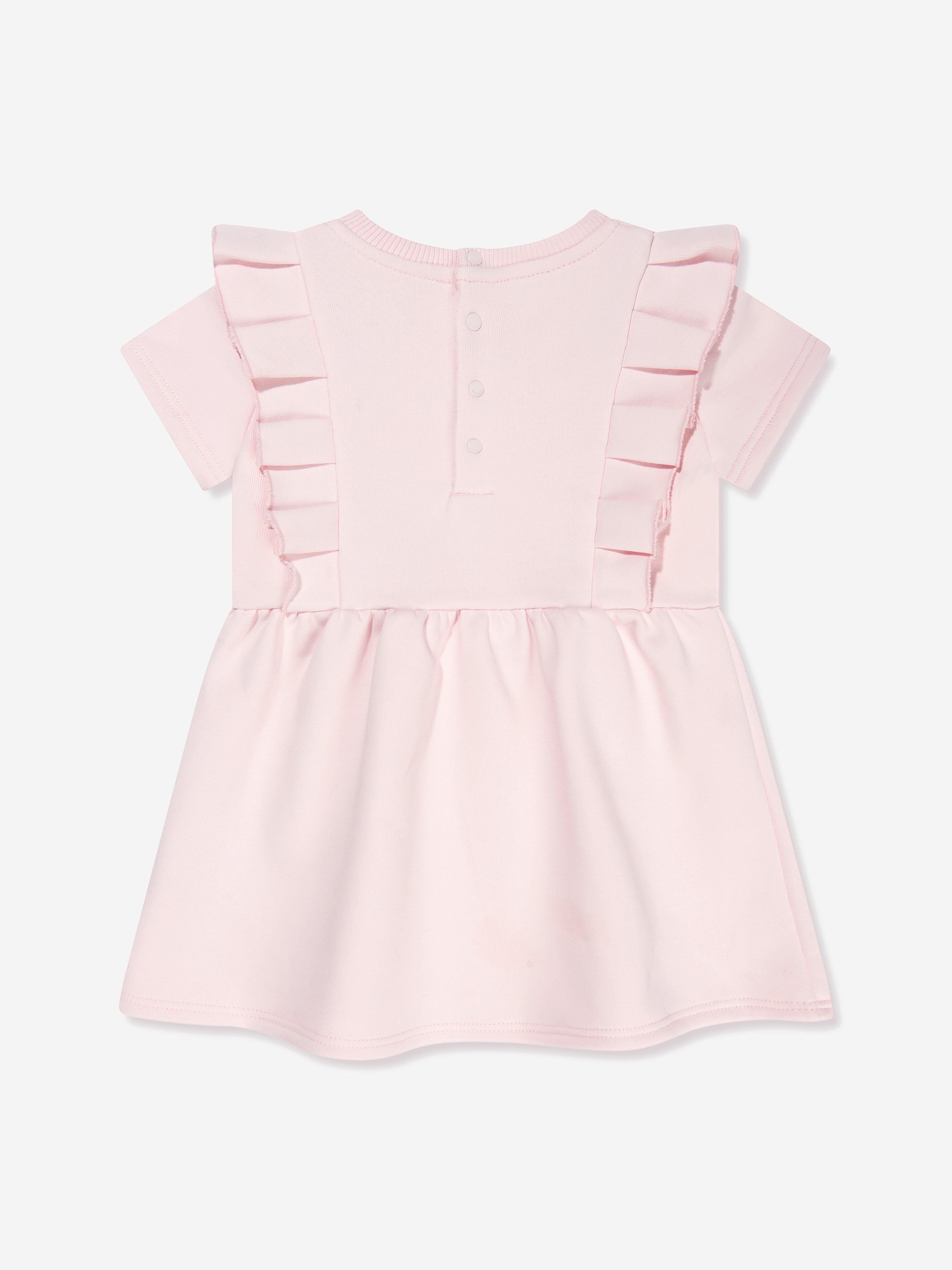 Givenchy Baby Girls 4G Logo Dress in Pink