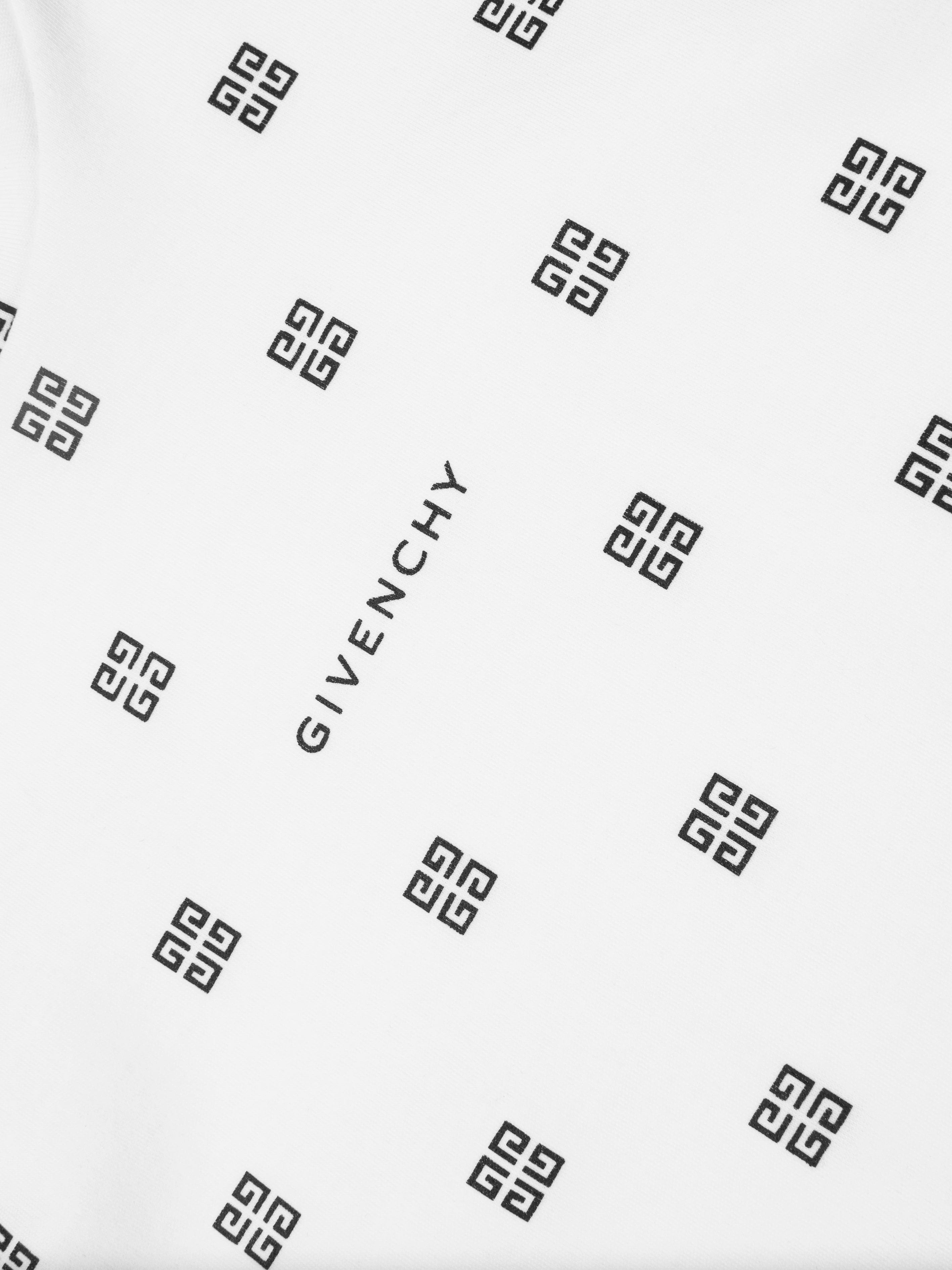 Givenchy Girls 4G Logo Print T-Shirt in White