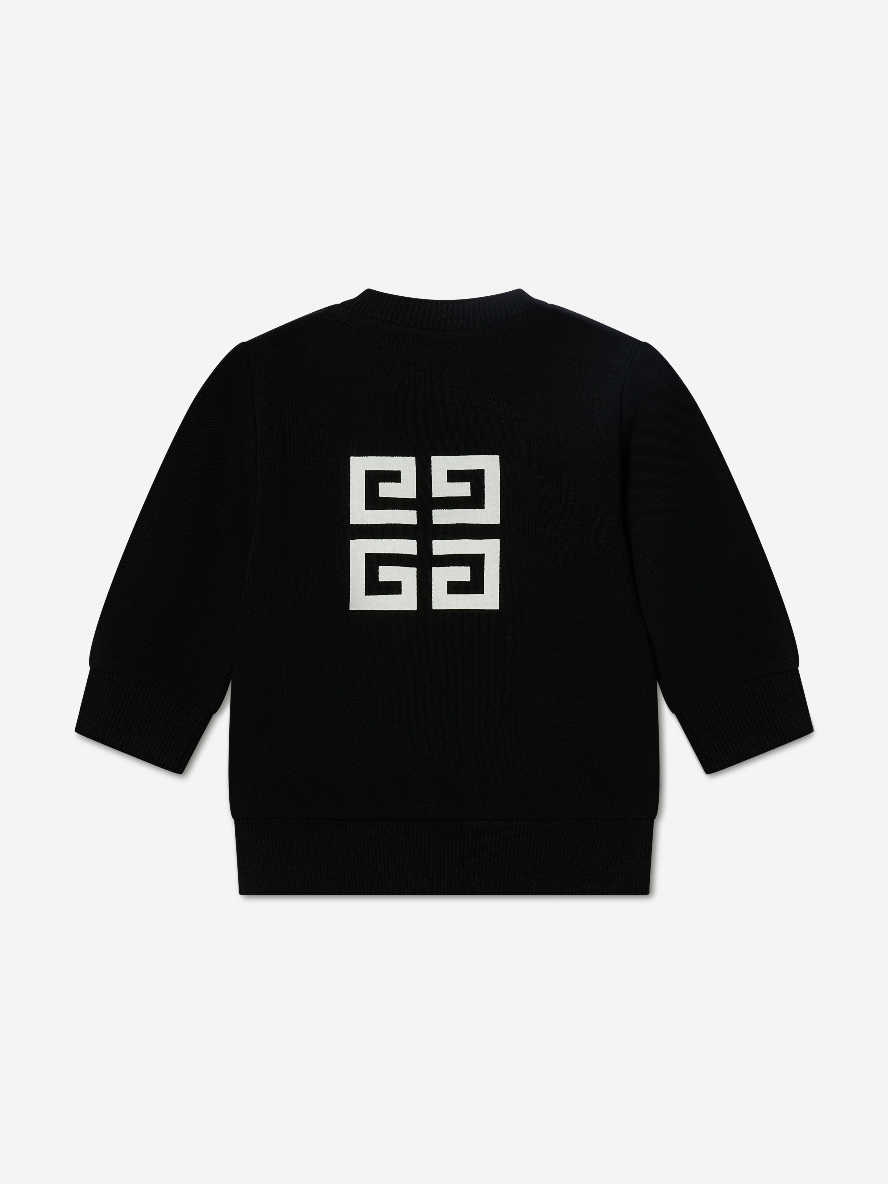 Givenchy Baby Boys Logo Sweatshirt in Black