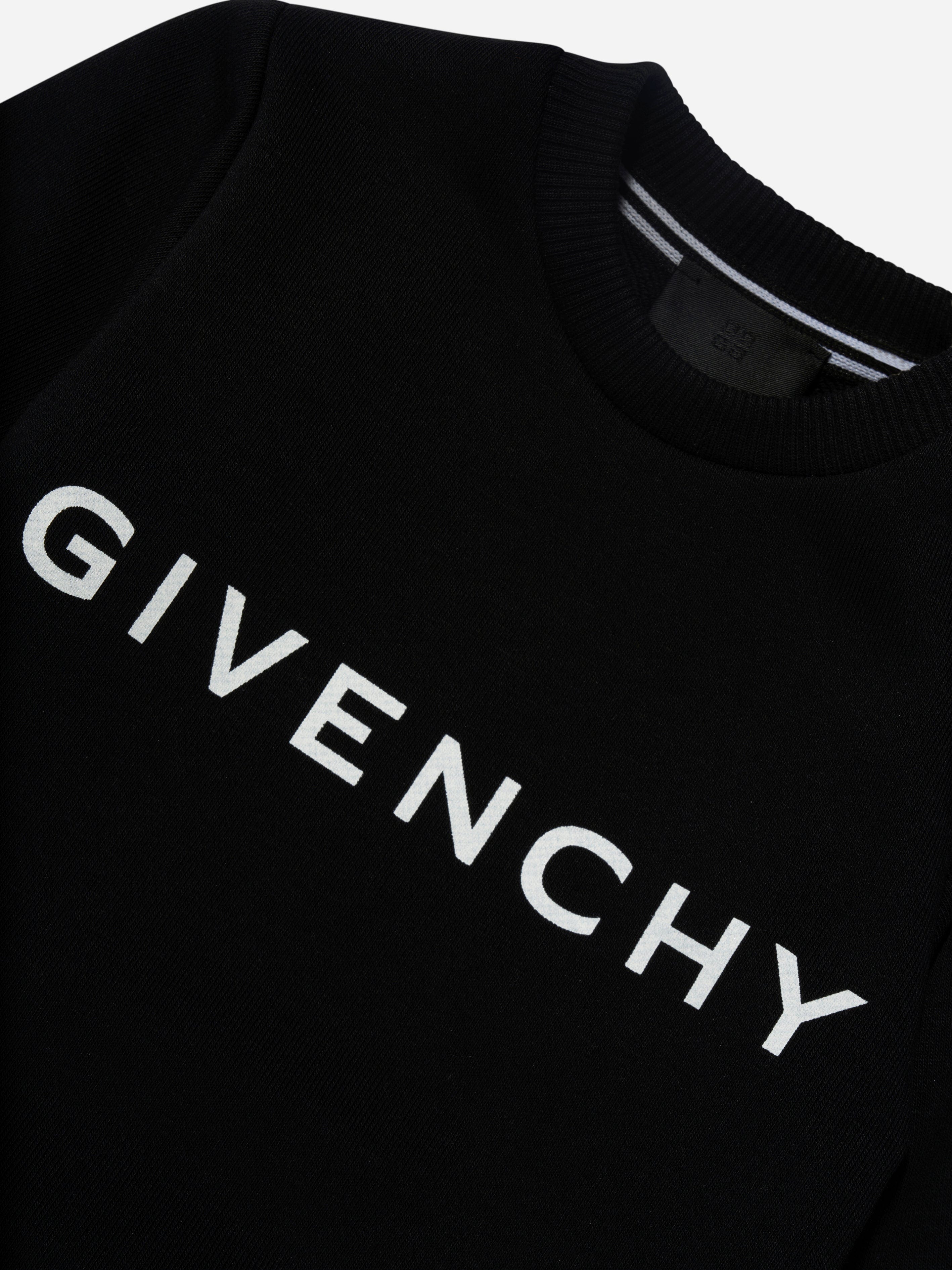 Givenchy Baby Boys Logo Sweatshirt in Black