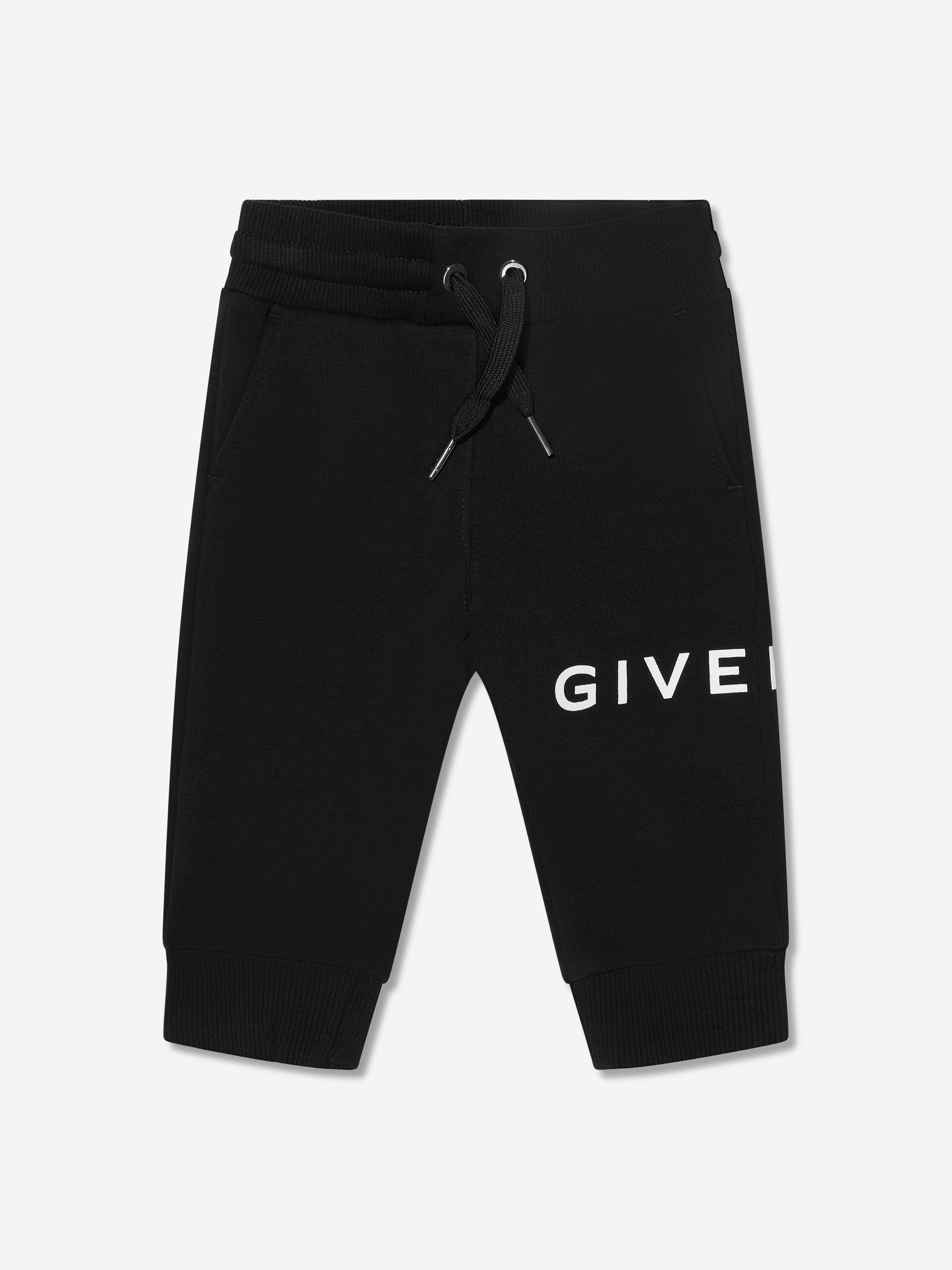 Givenchy Baby Boys Logo Joggers in Black