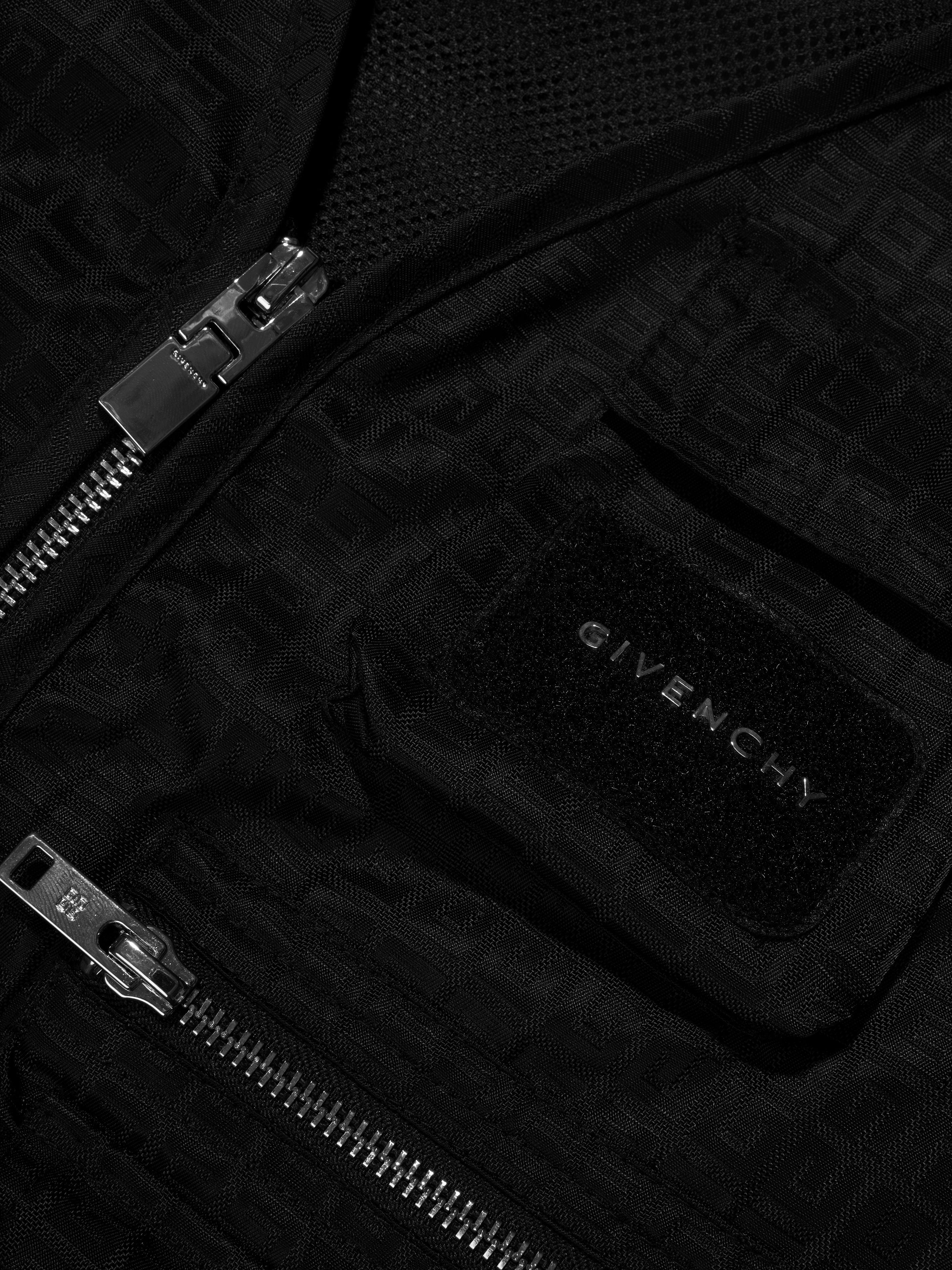 Givenchy Boys Cargo Gilet in Black