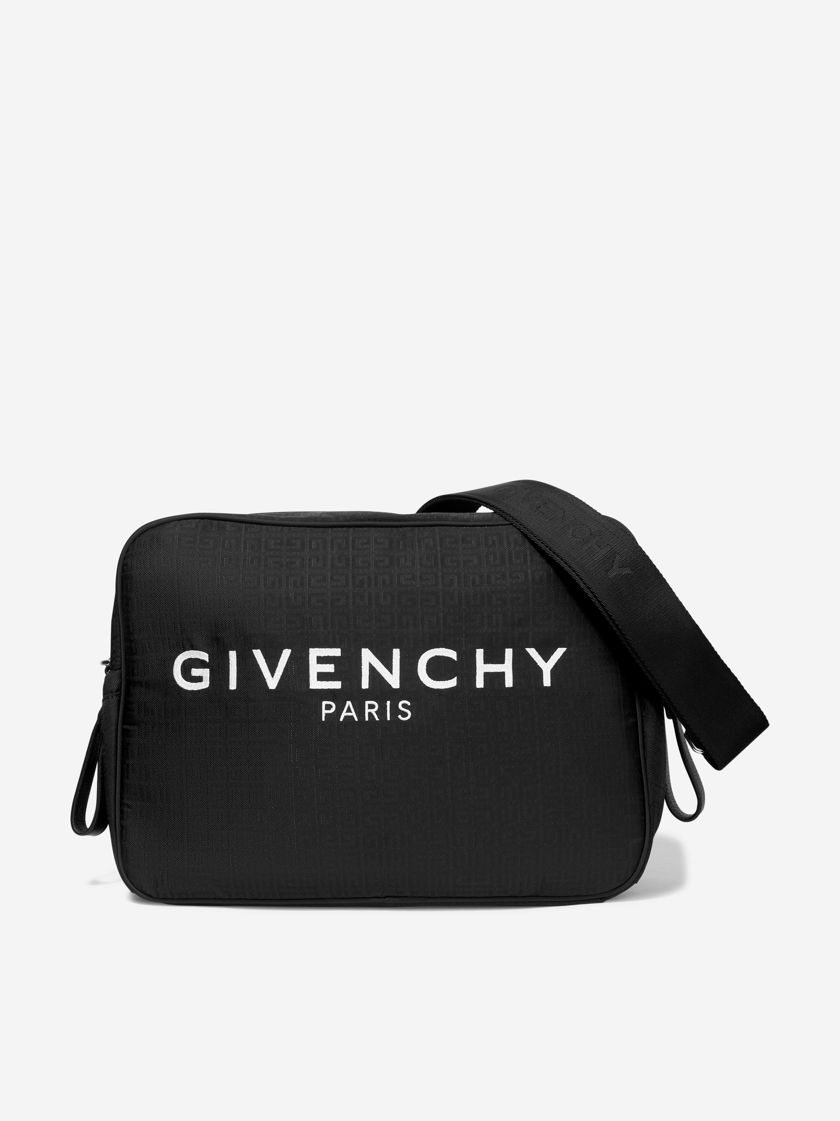 Givenchy Baby Logo Print Changing Bag in Black