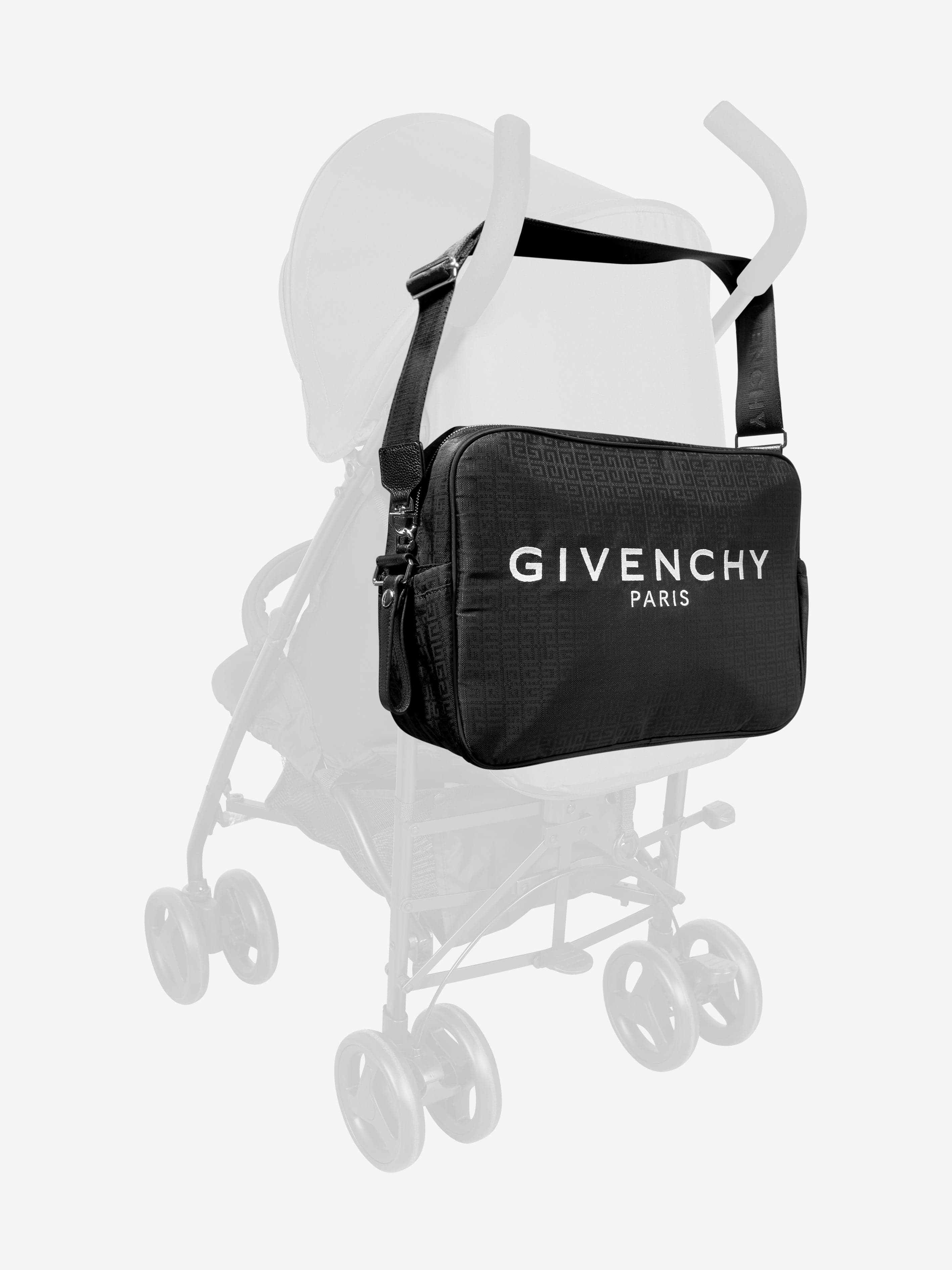 Givenchy Baby Logo Print Changing Bag in Black