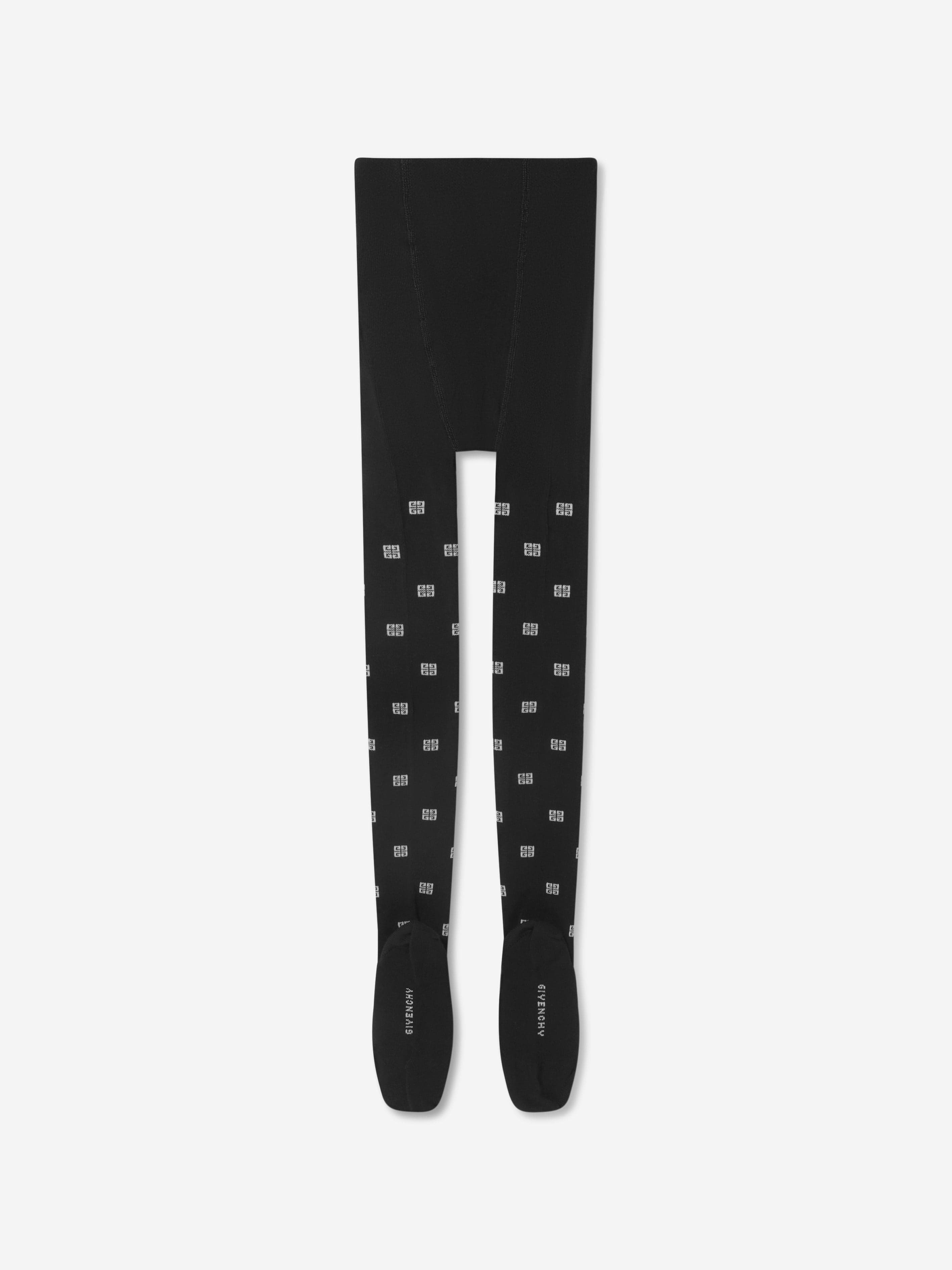 Givenchy Girls 4G Jacquard Patterned Tights