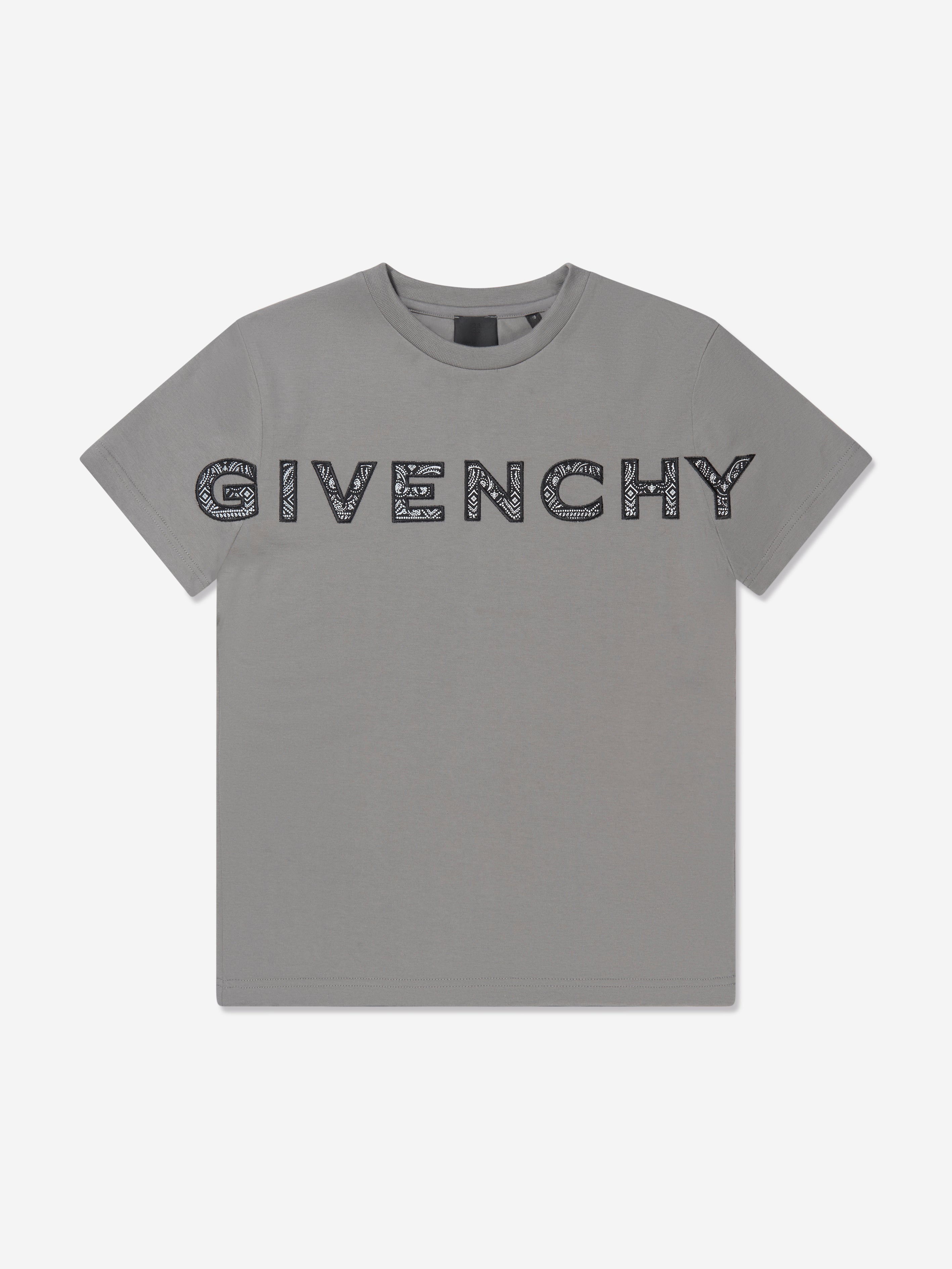 Givenchy Boys Bandana Logo T-Shirt