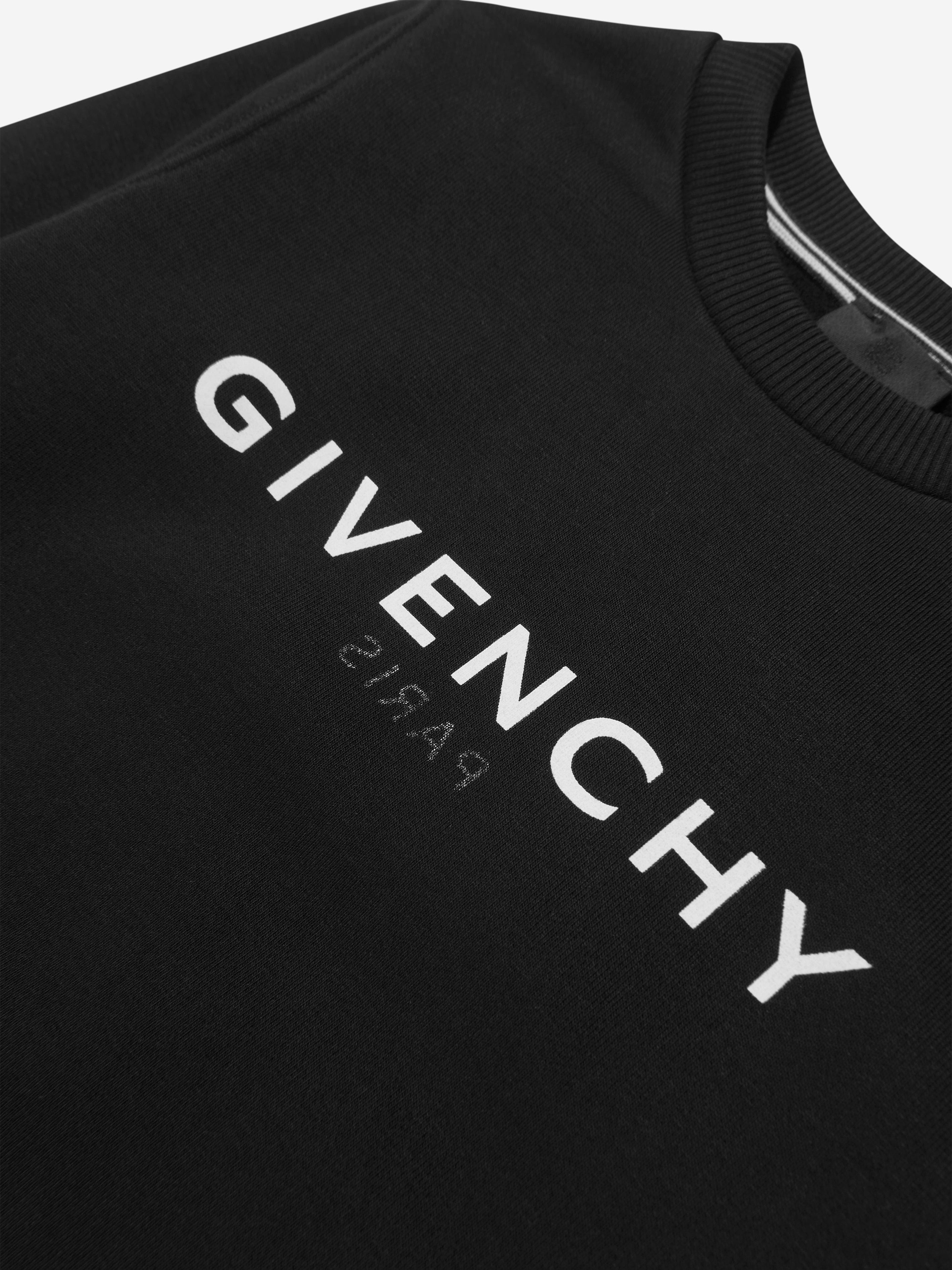 Givenchy Boys Logo Print Sweatshirt