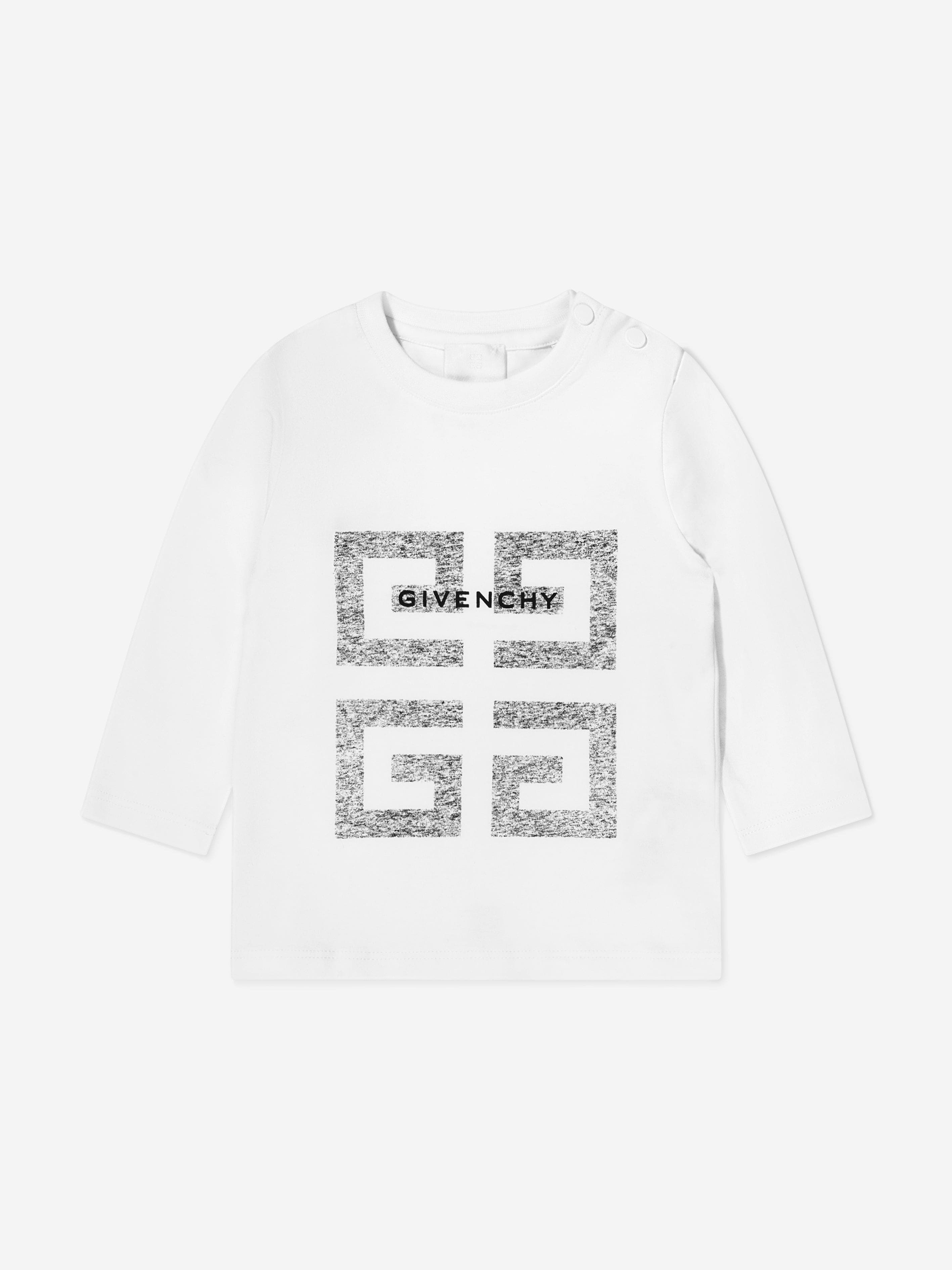 Givenchy Baby Boys Long Sleeve Logo T-Shirt