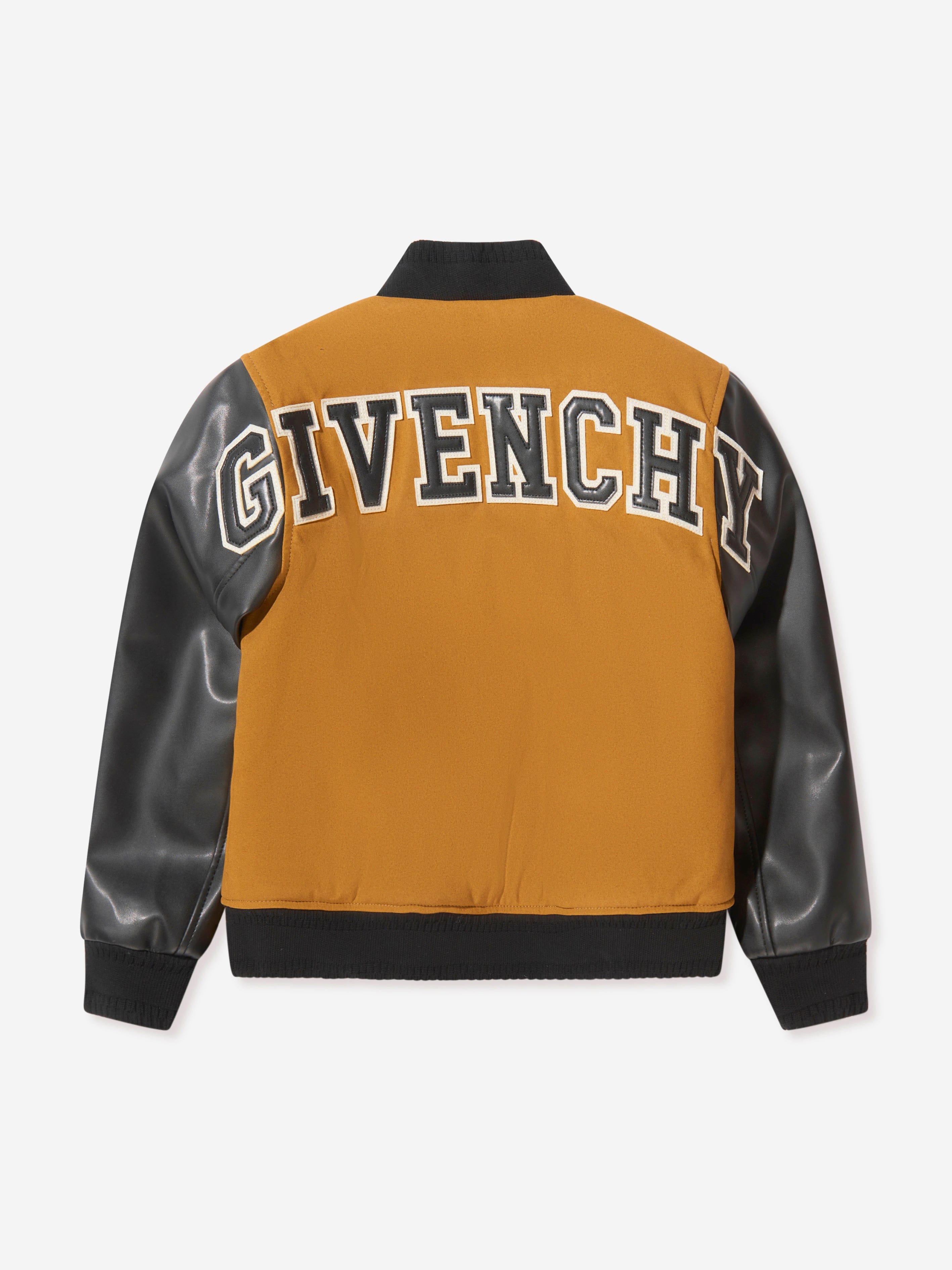 Givenchy Boys Logo Bomber Jacket