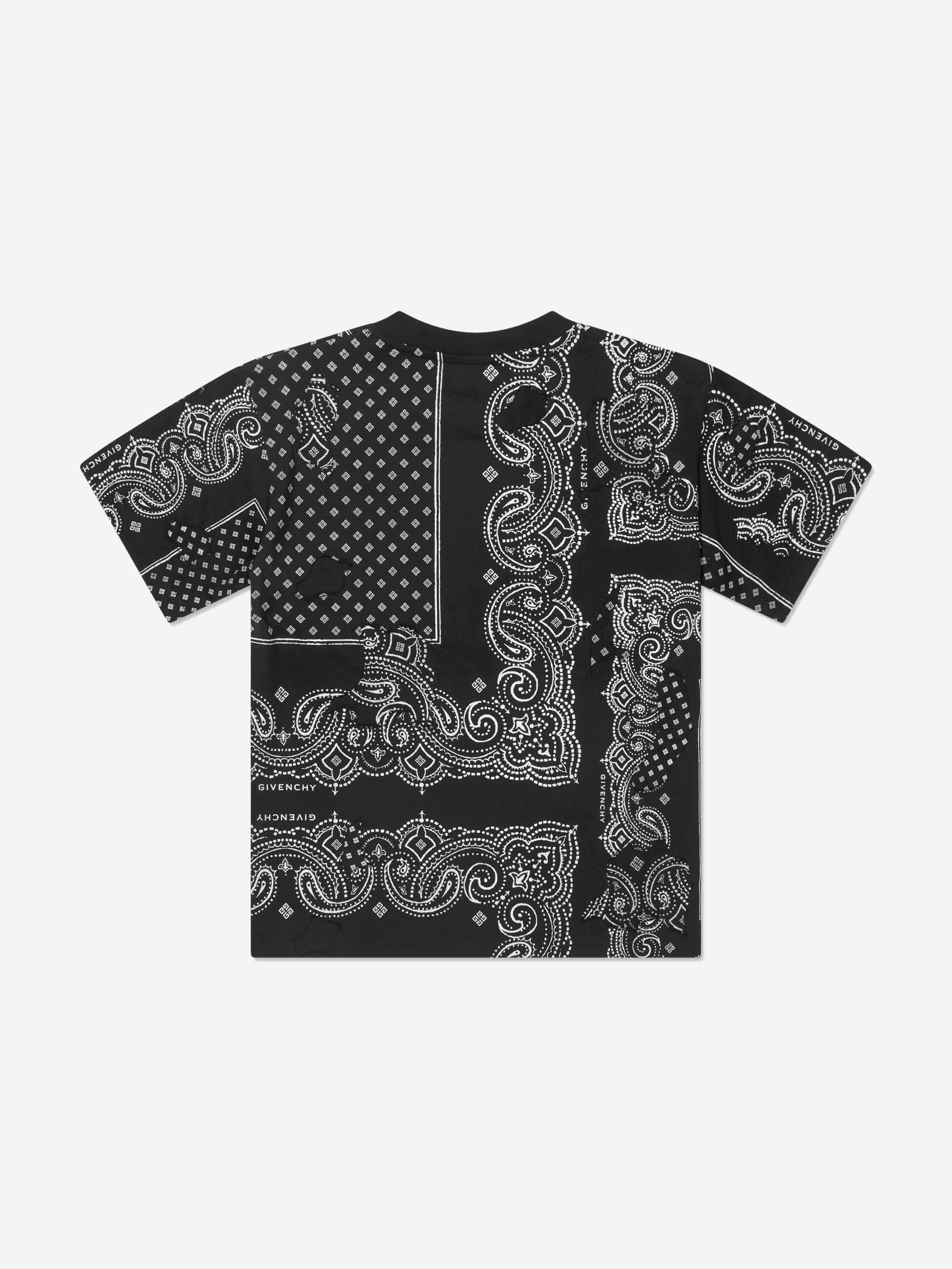 Givenchy Boys Bandana Print T-Shirt