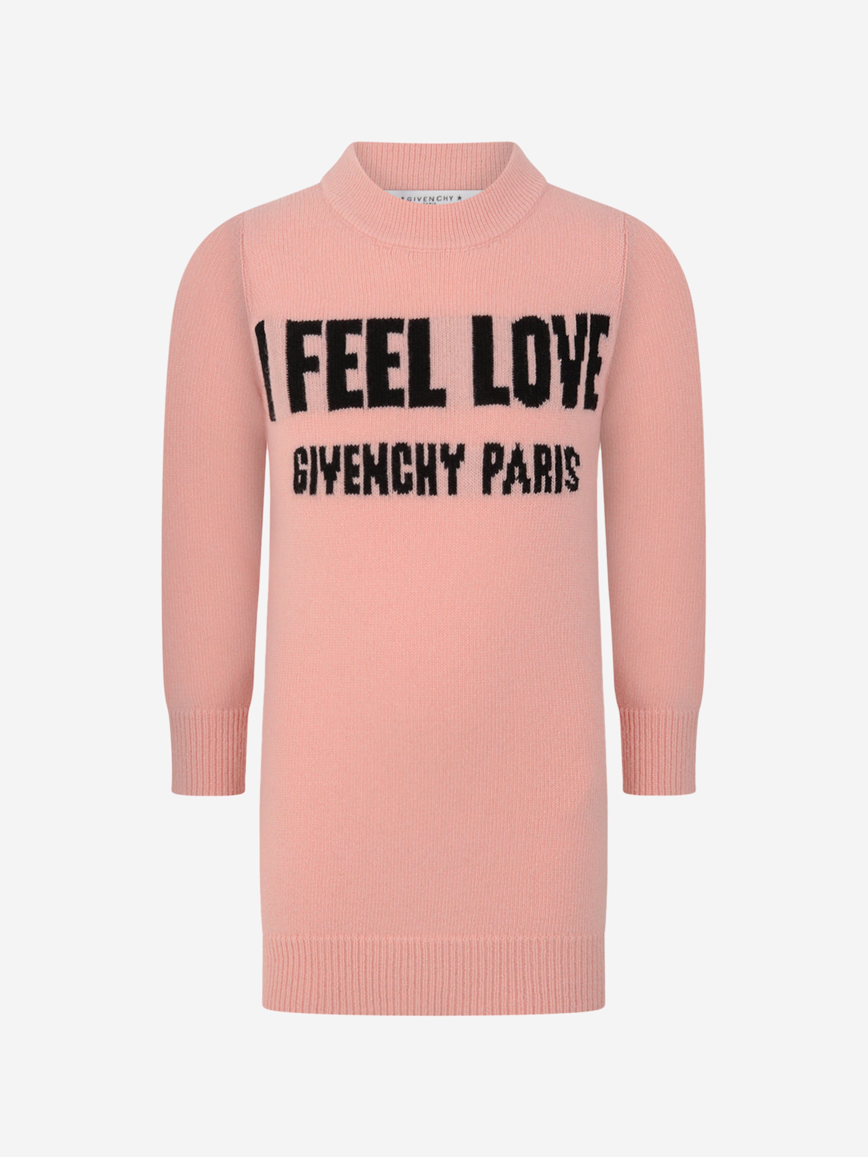 Givenchy Girls I Feel Love Knitted Dress