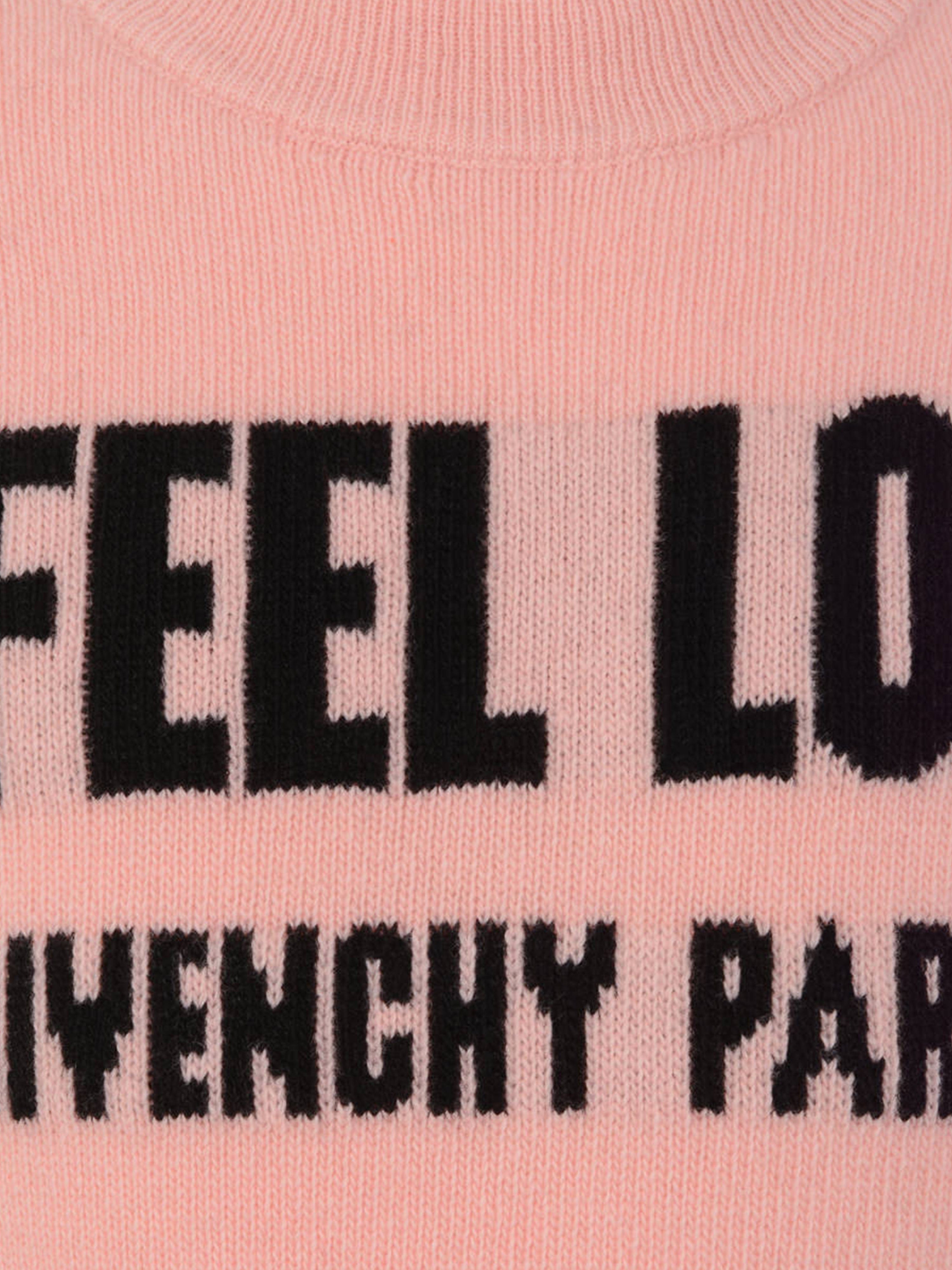 Givenchy Girls I Feel Love Knitted Dress