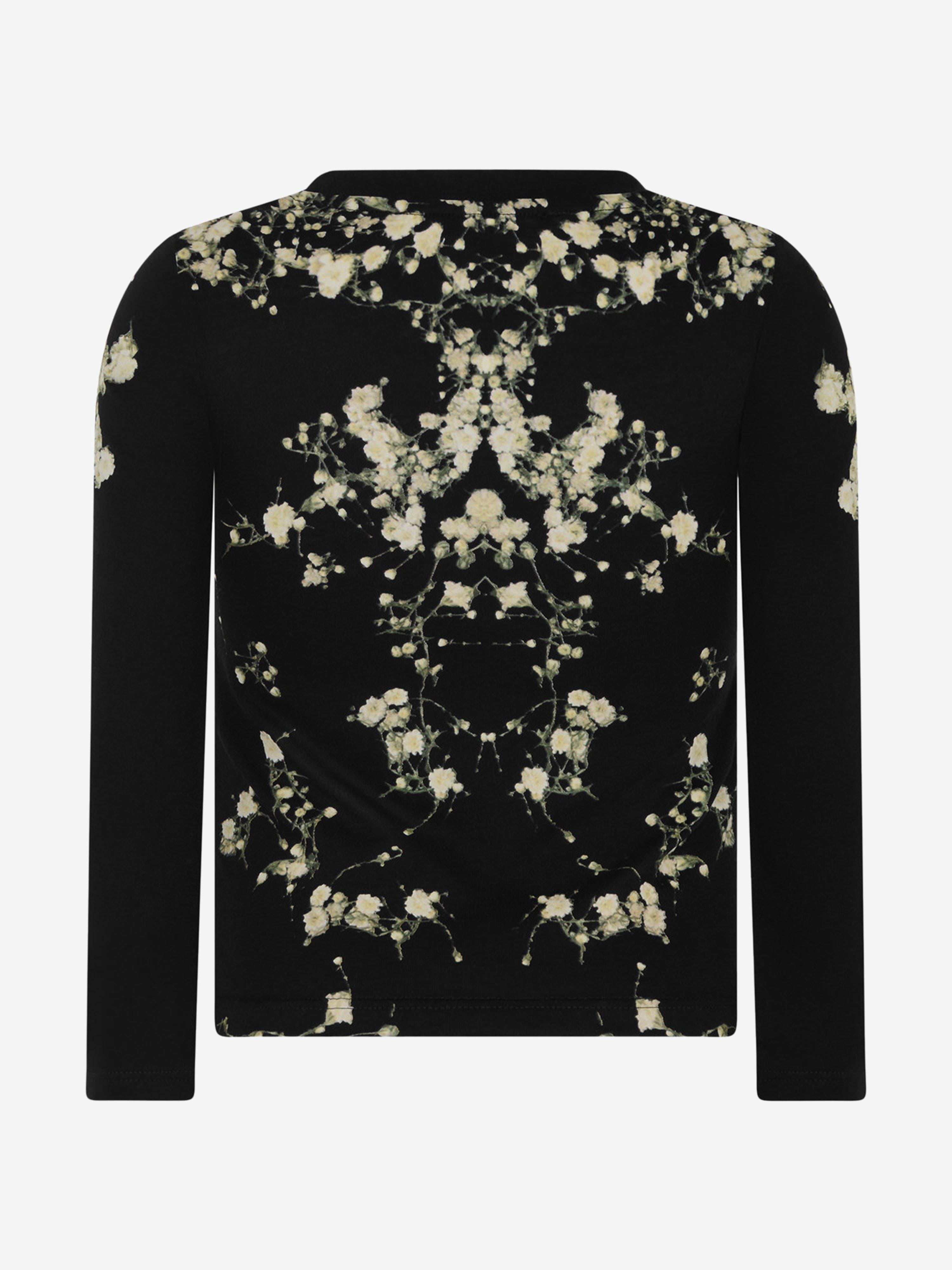 Givenchy Girls Baby Breath Print Top