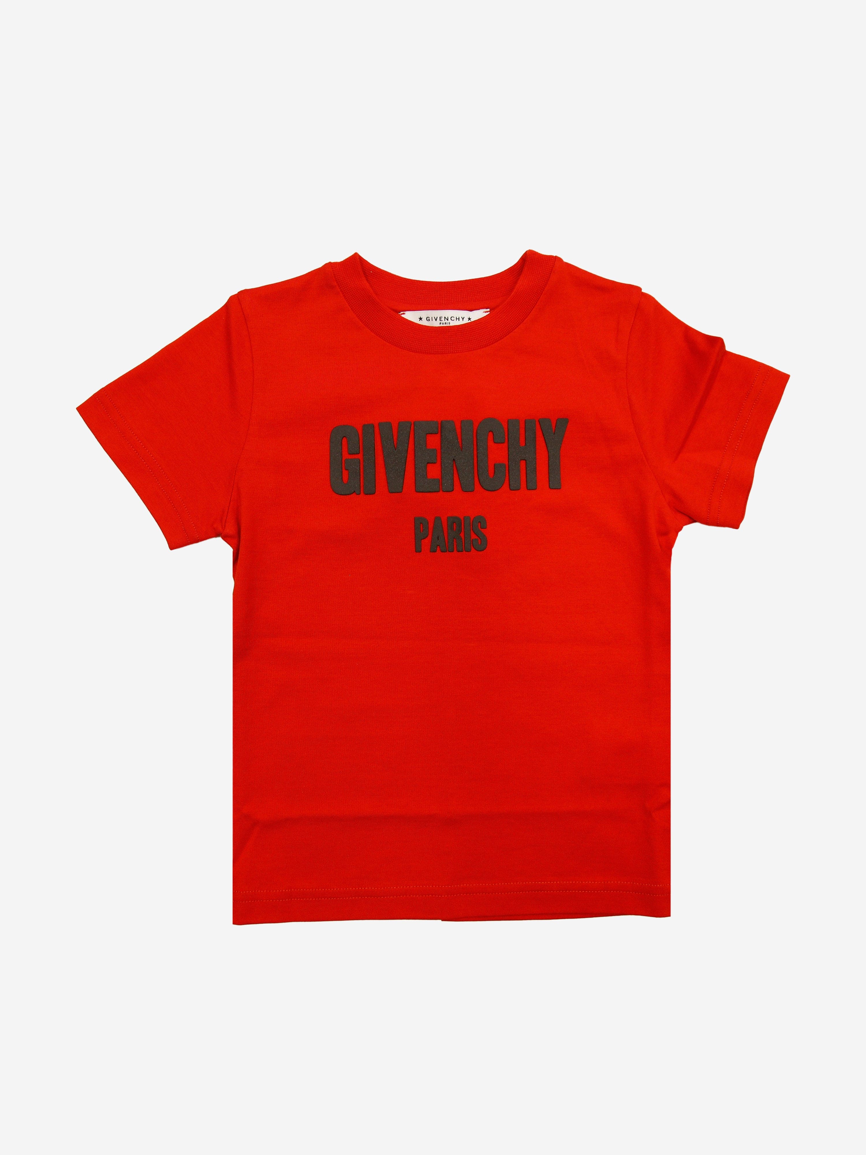 Givenchy Boys Logo Print Top