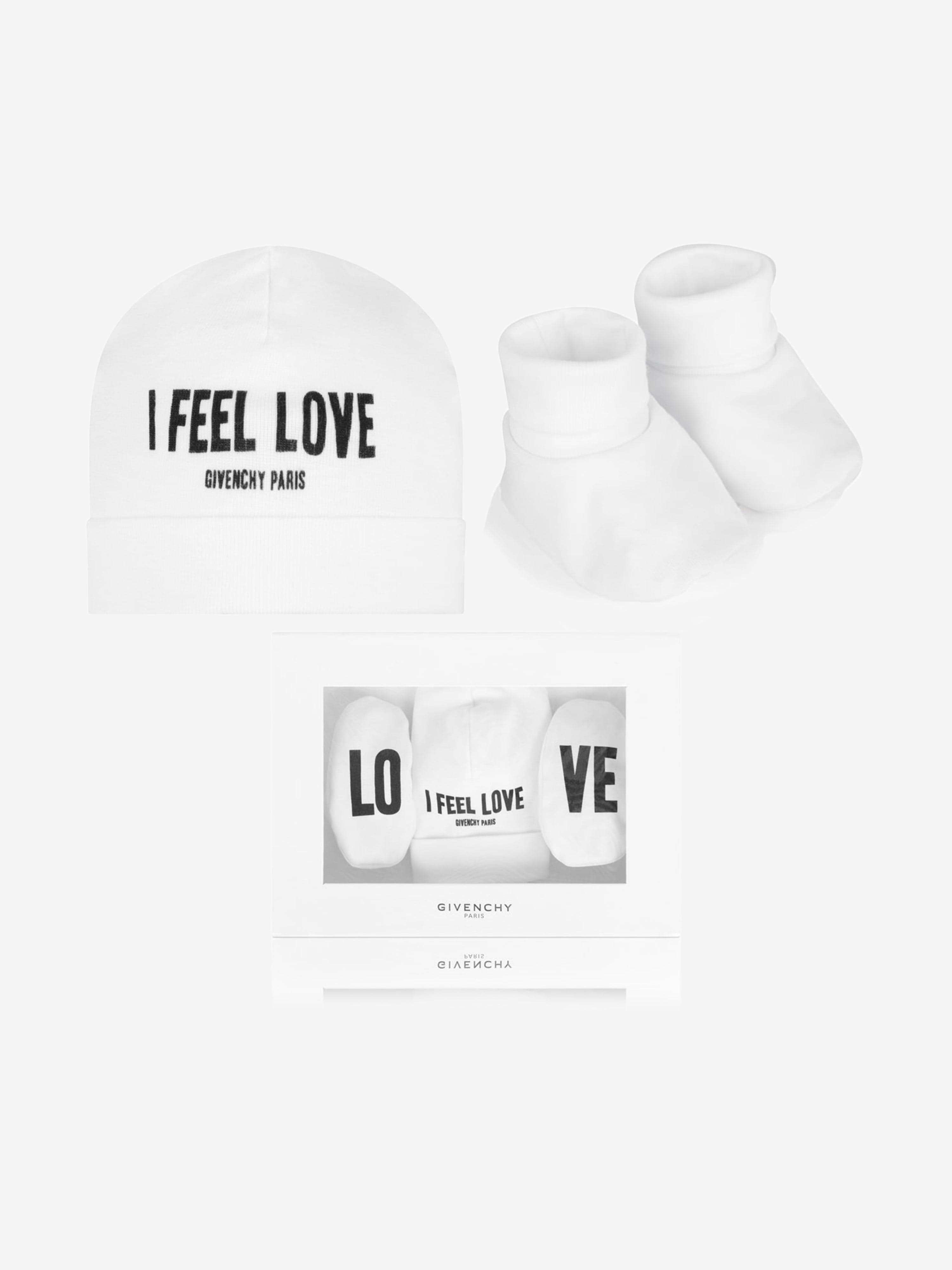 Givenchy  I Feel Love Hat & Booties Gift Set