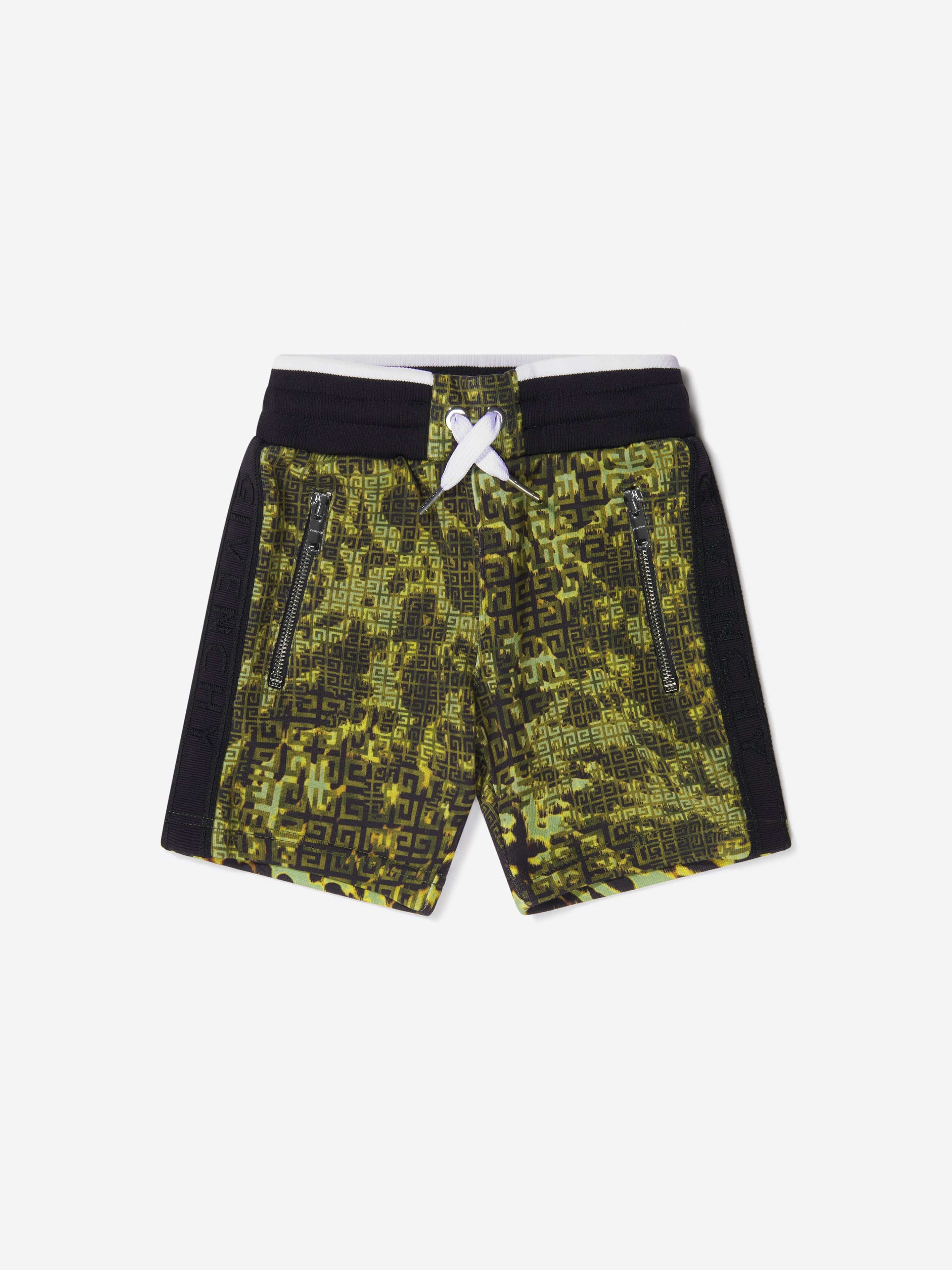 Givenchy Baby Boys Camouflage Fleece Shorts