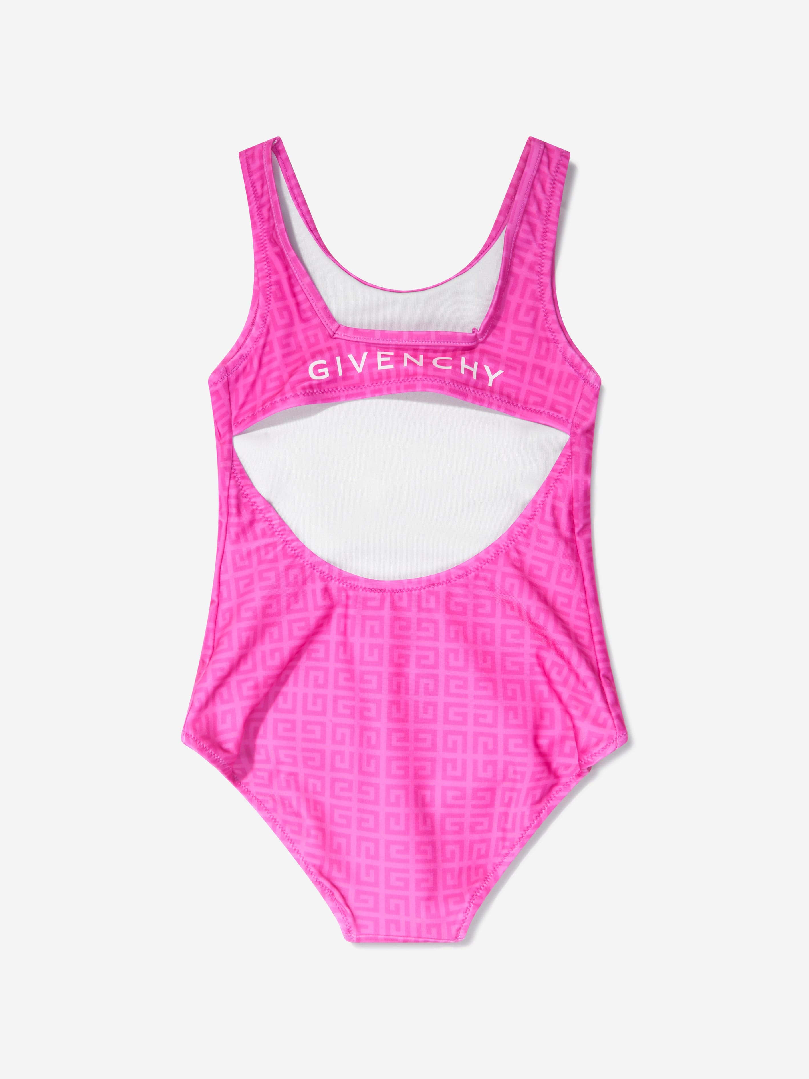 Givenchy Girls Logo Print Swimsuit