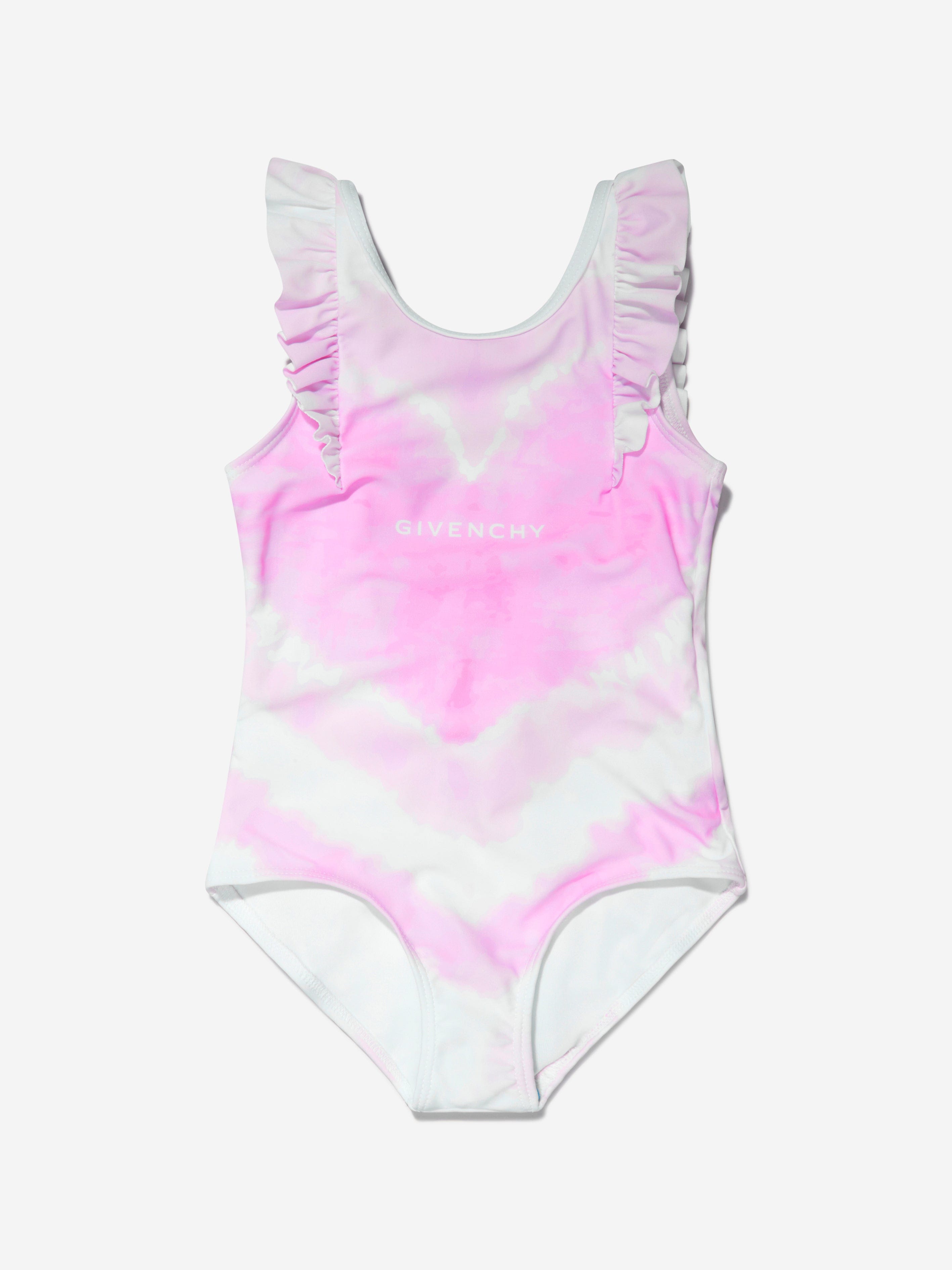 Givenchy Girls Tie-Dye Heart Swimsuit