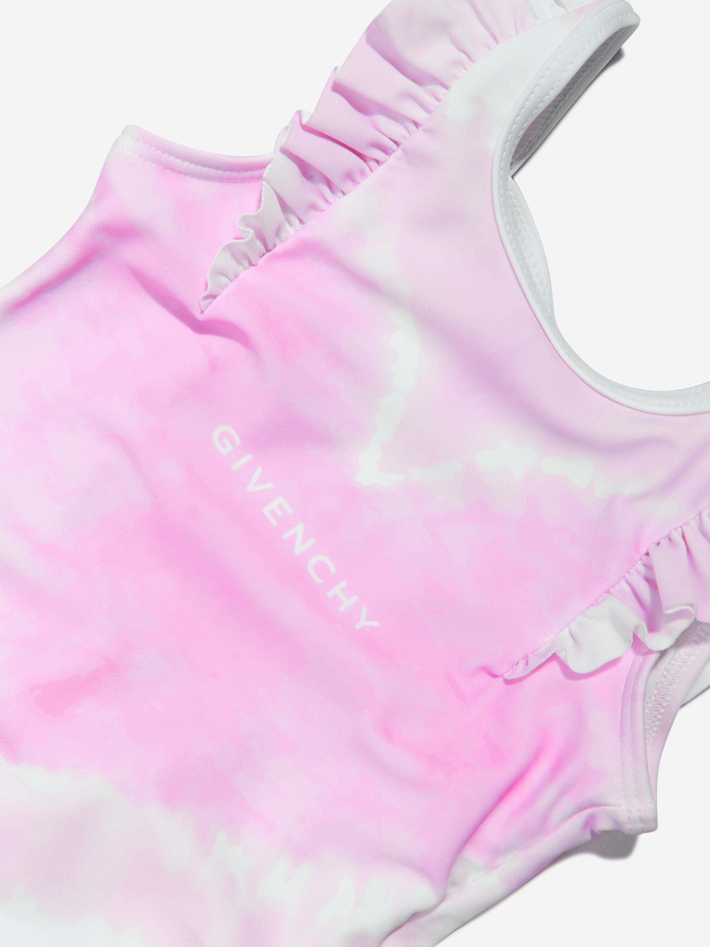 Givenchy Girls Tie-Dye Heart Swimsuit