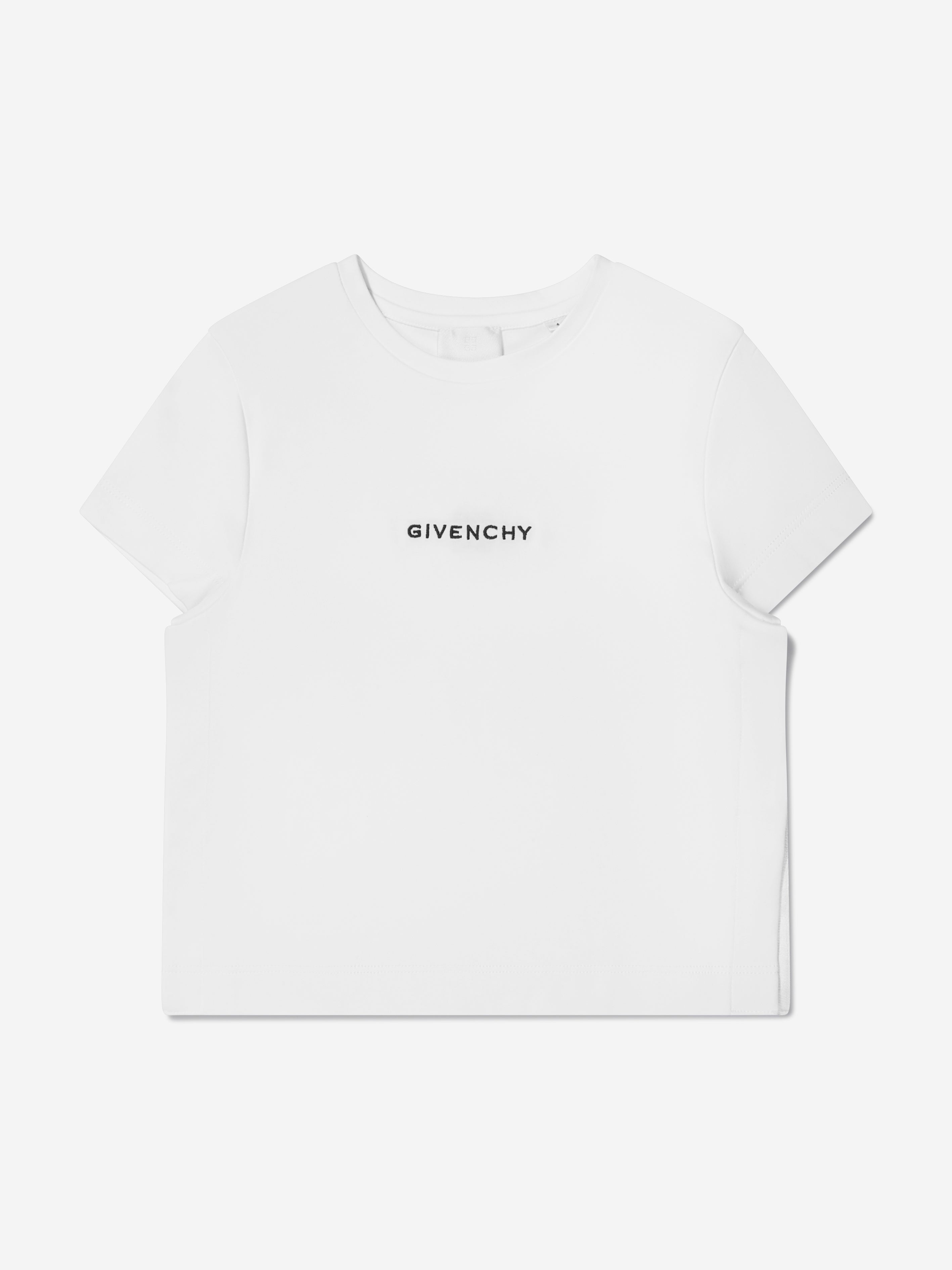 Givenchy Girls Cotton Interlock T-Shirt